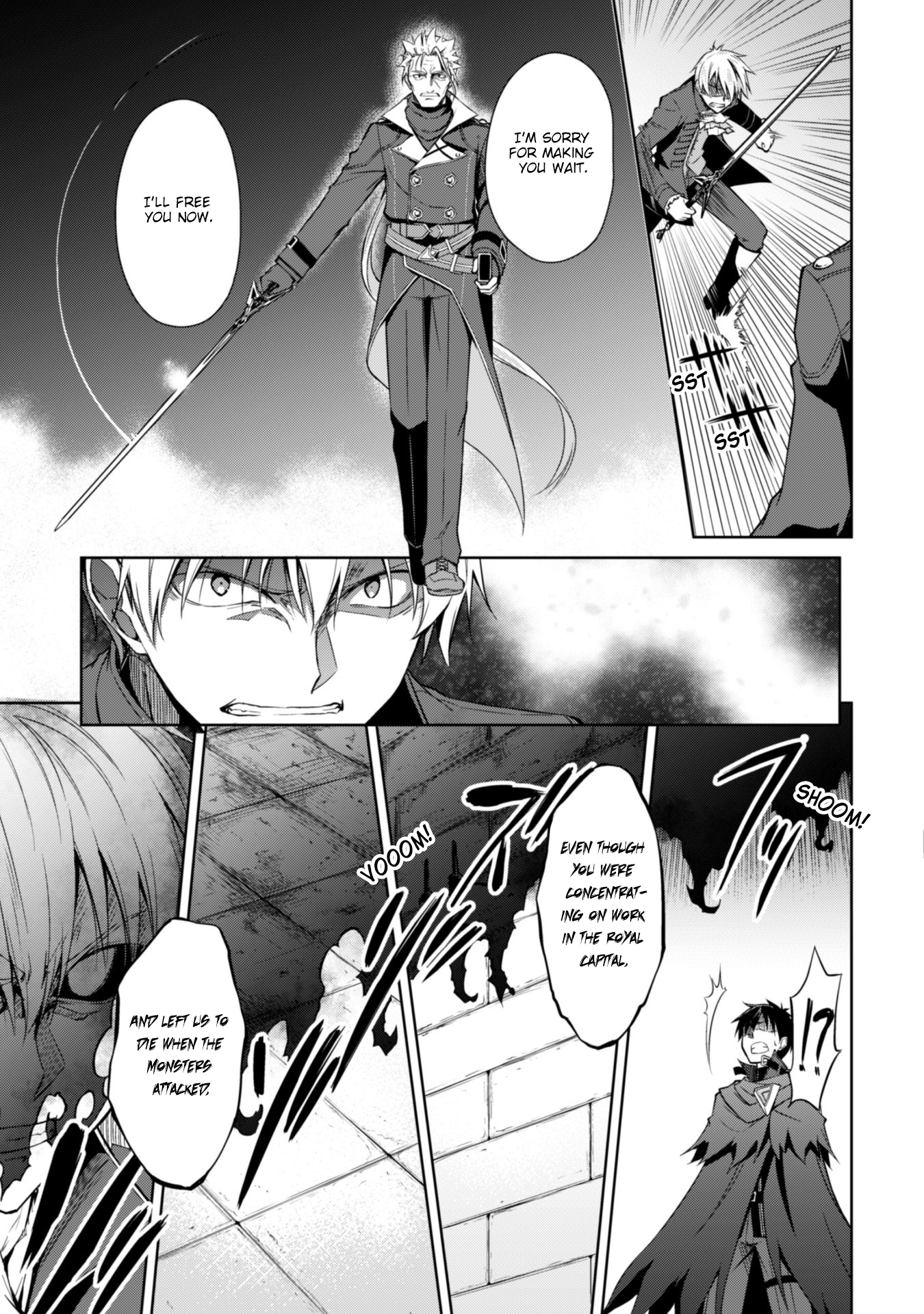 Halaman dari Boushoku no Berserk ~Ore dake Level to Iu Gainen wo Toppa suru~ Chapter 18