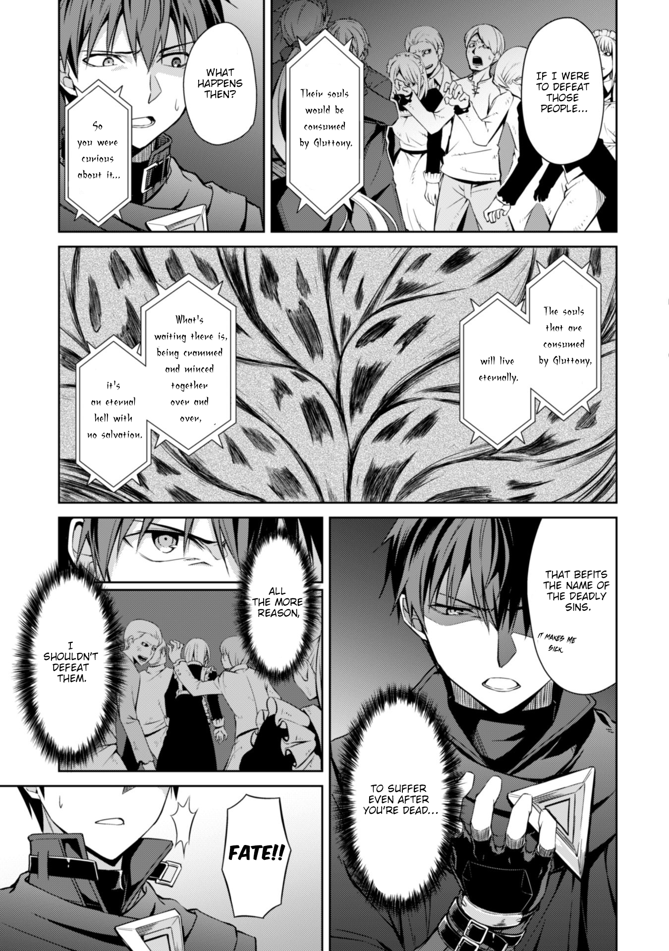 Halaman dari Boushoku no Berserk ~Ore dake Level to Iu Gainen wo Toppa suru~ Chapter 18