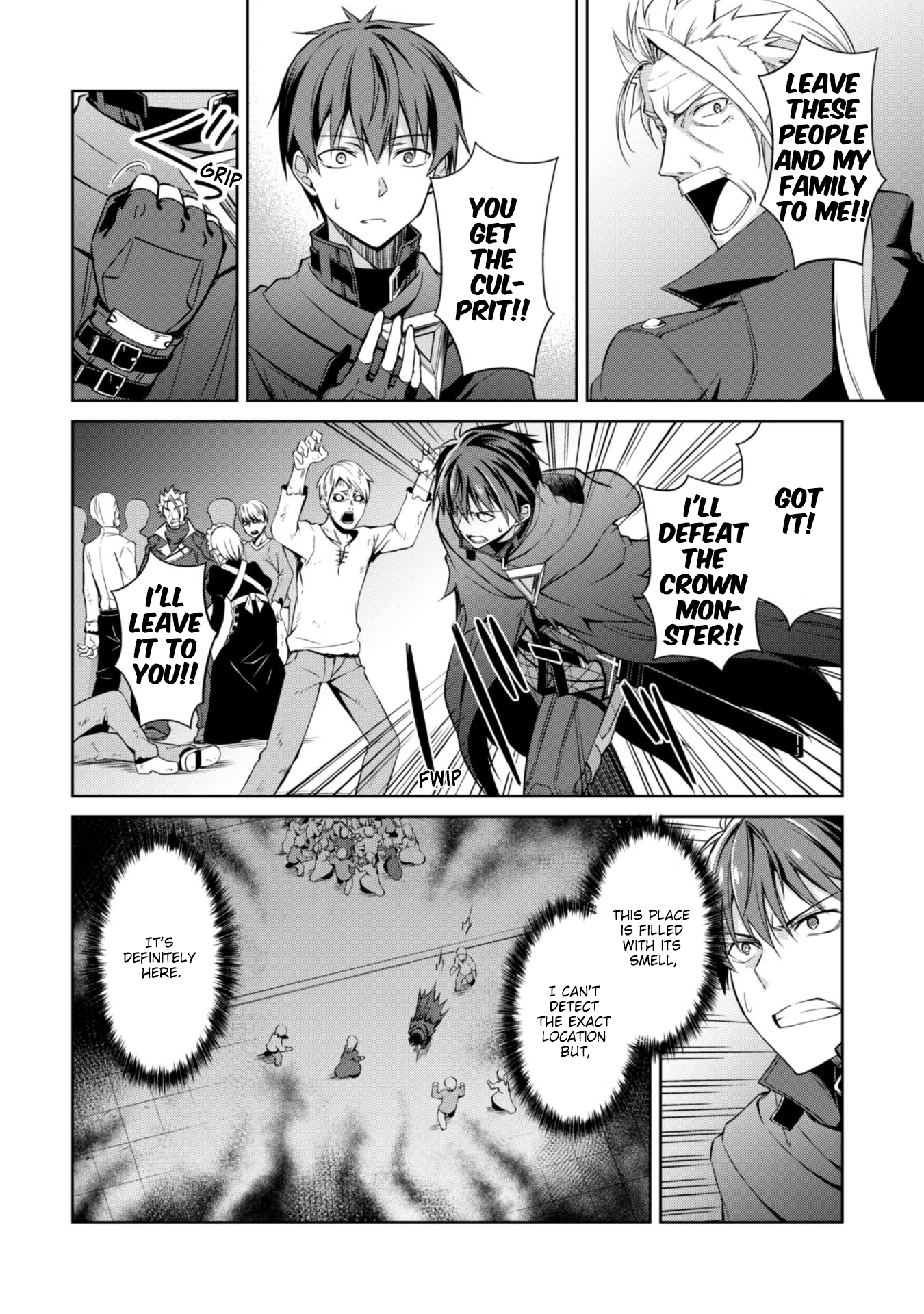 Halaman dari Boushoku no Berserk ~Ore dake Level to Iu Gainen wo Toppa suru~ Chapter 18