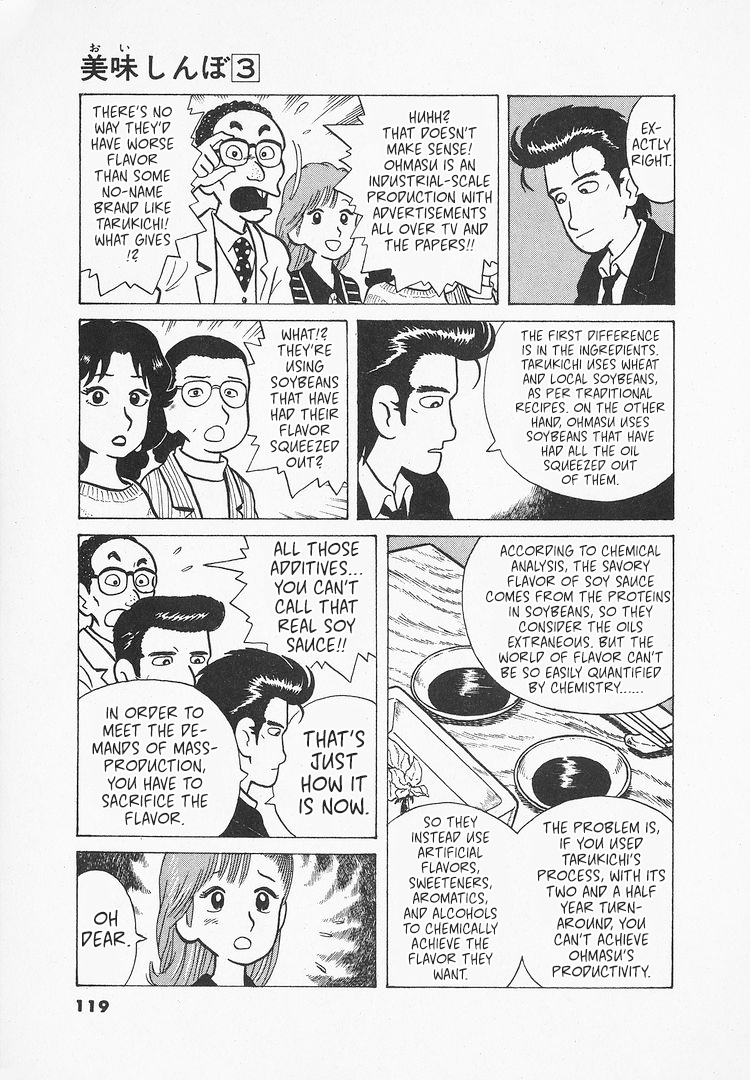 Halaman dari Oishinbo Chapter 22