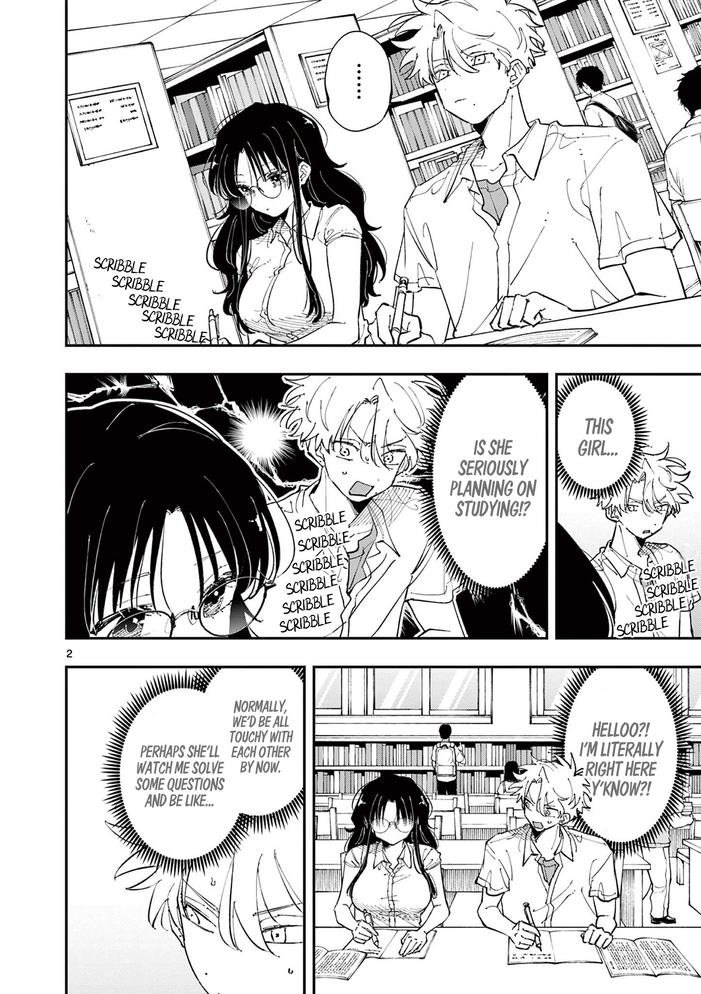 Halaman dari Tonari no Seki no Yatsu ga Souiu Me de Mitekuru Chapter 36