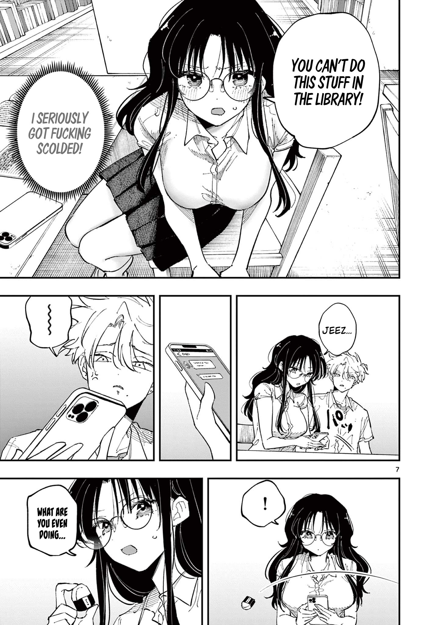 Halaman dari Tonari no Seki no Yatsu ga Souiu Me de Mitekuru Chapter 36