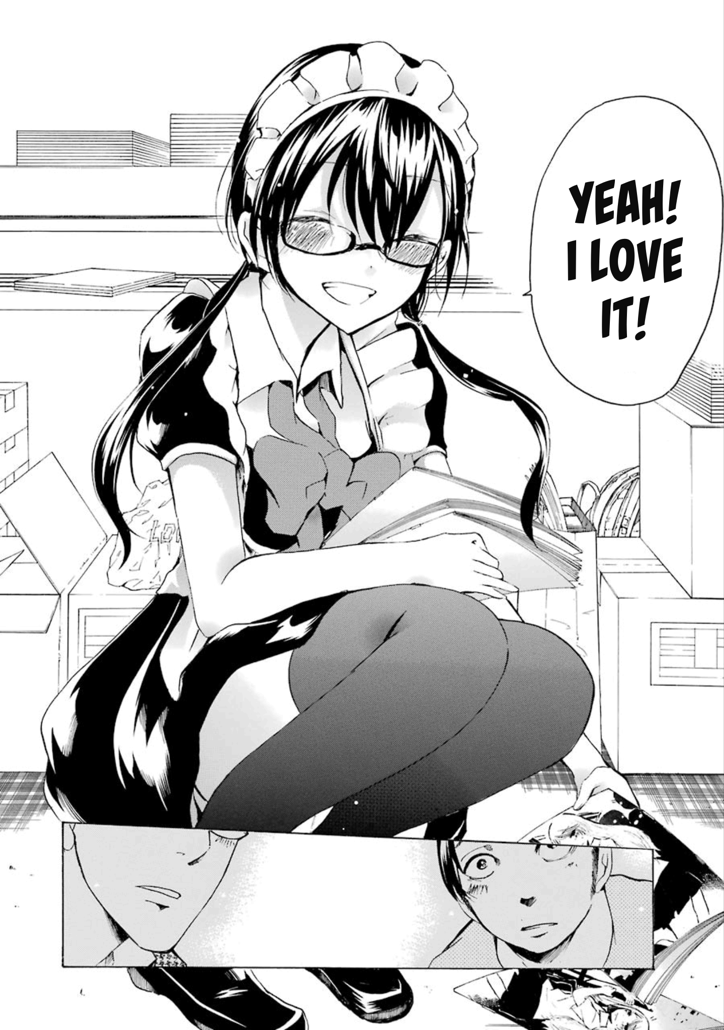 Halaman dari Shonen Shoujo 18 kin Chapter 17