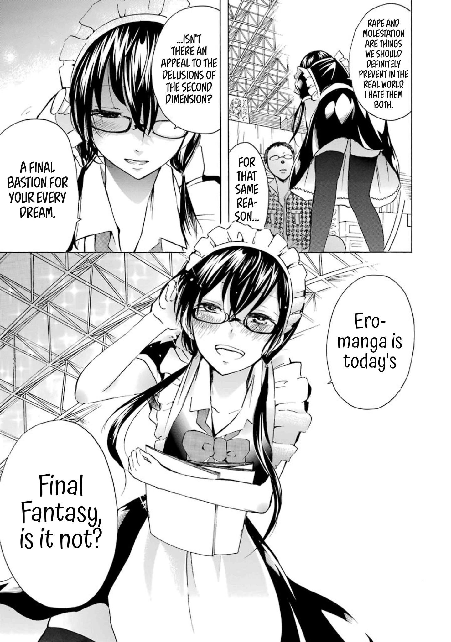 Halaman dari Shonen Shoujo 18 kin Chapter 17