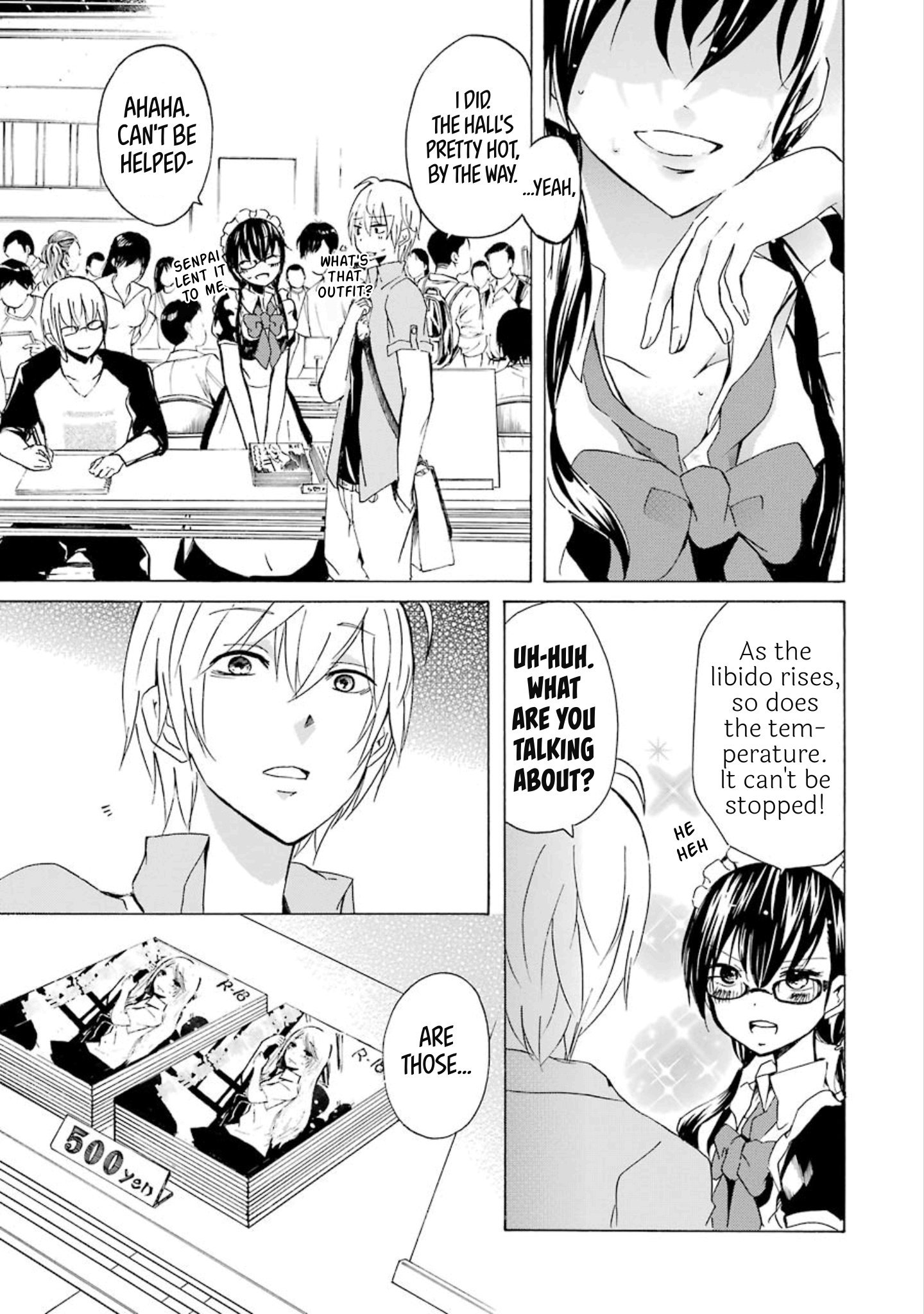 Halaman dari Shonen Shoujo 18 kin Chapter 17
