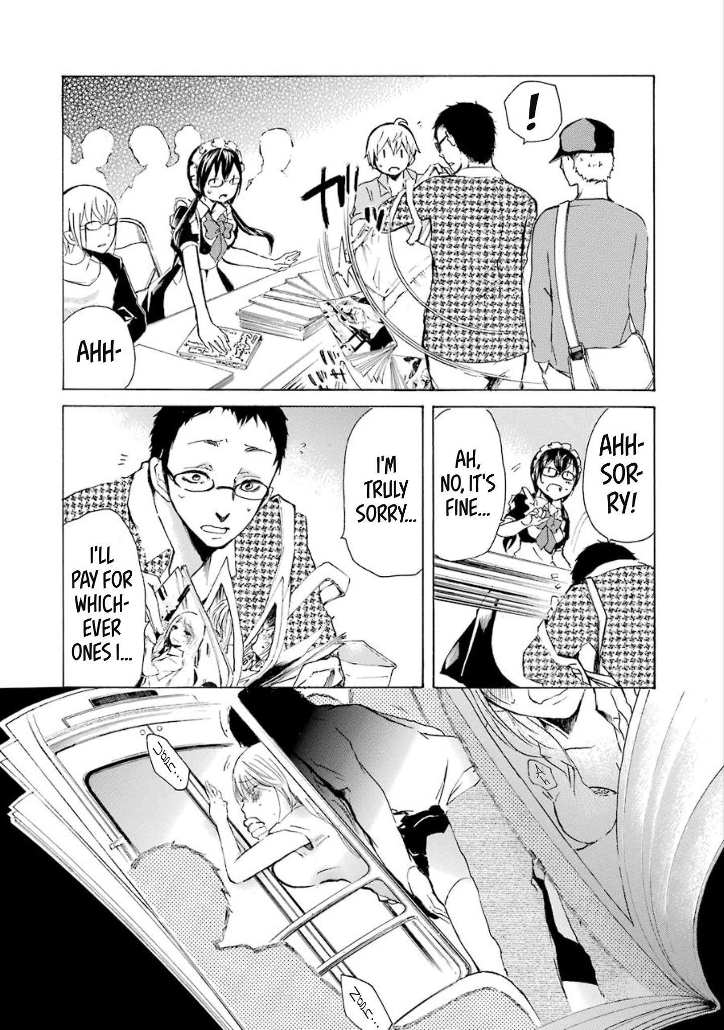 Halaman dari Shonen Shoujo 18 kin Chapter 17