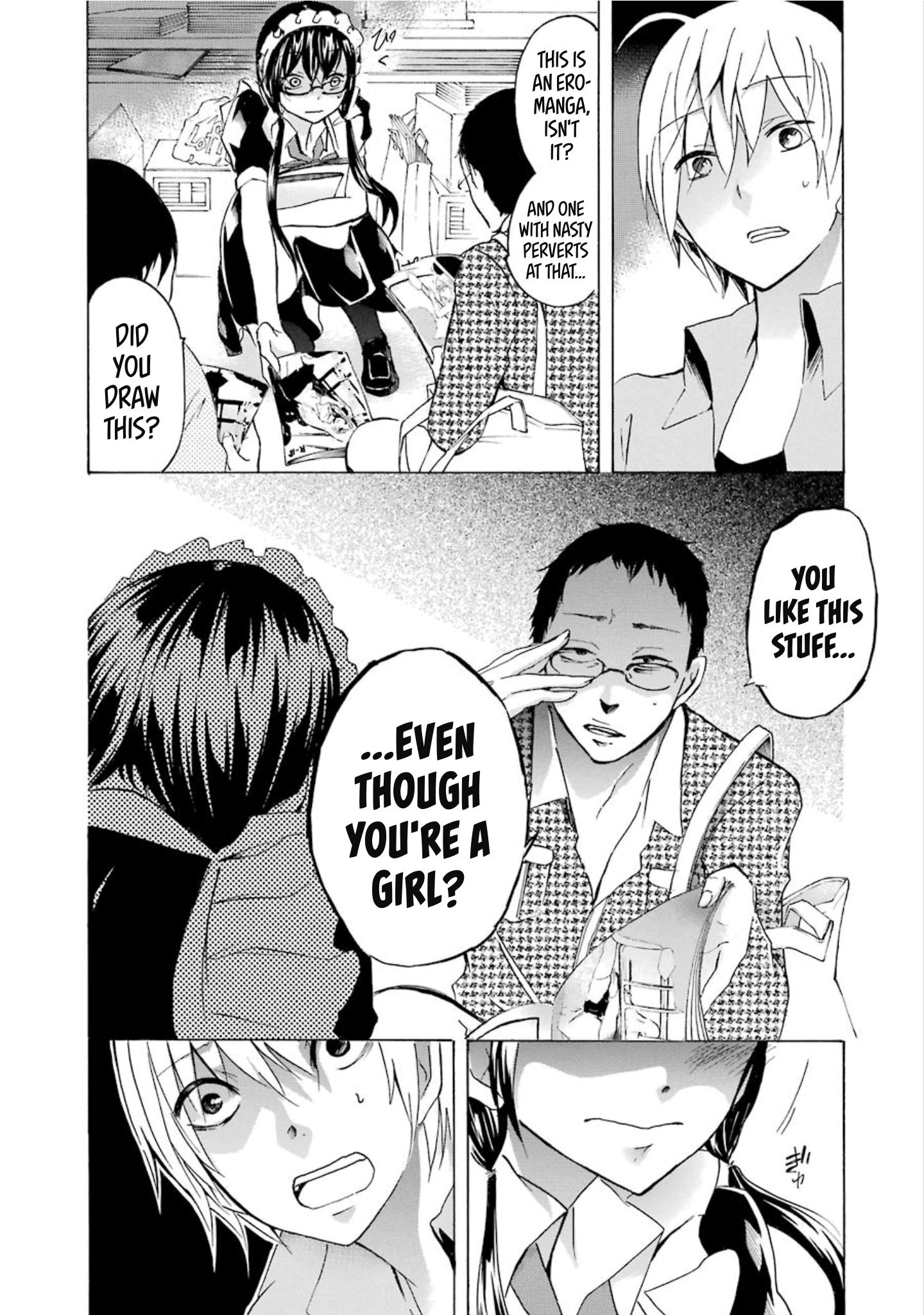 Halaman dari Shonen Shoujo 18 kin Chapter 17