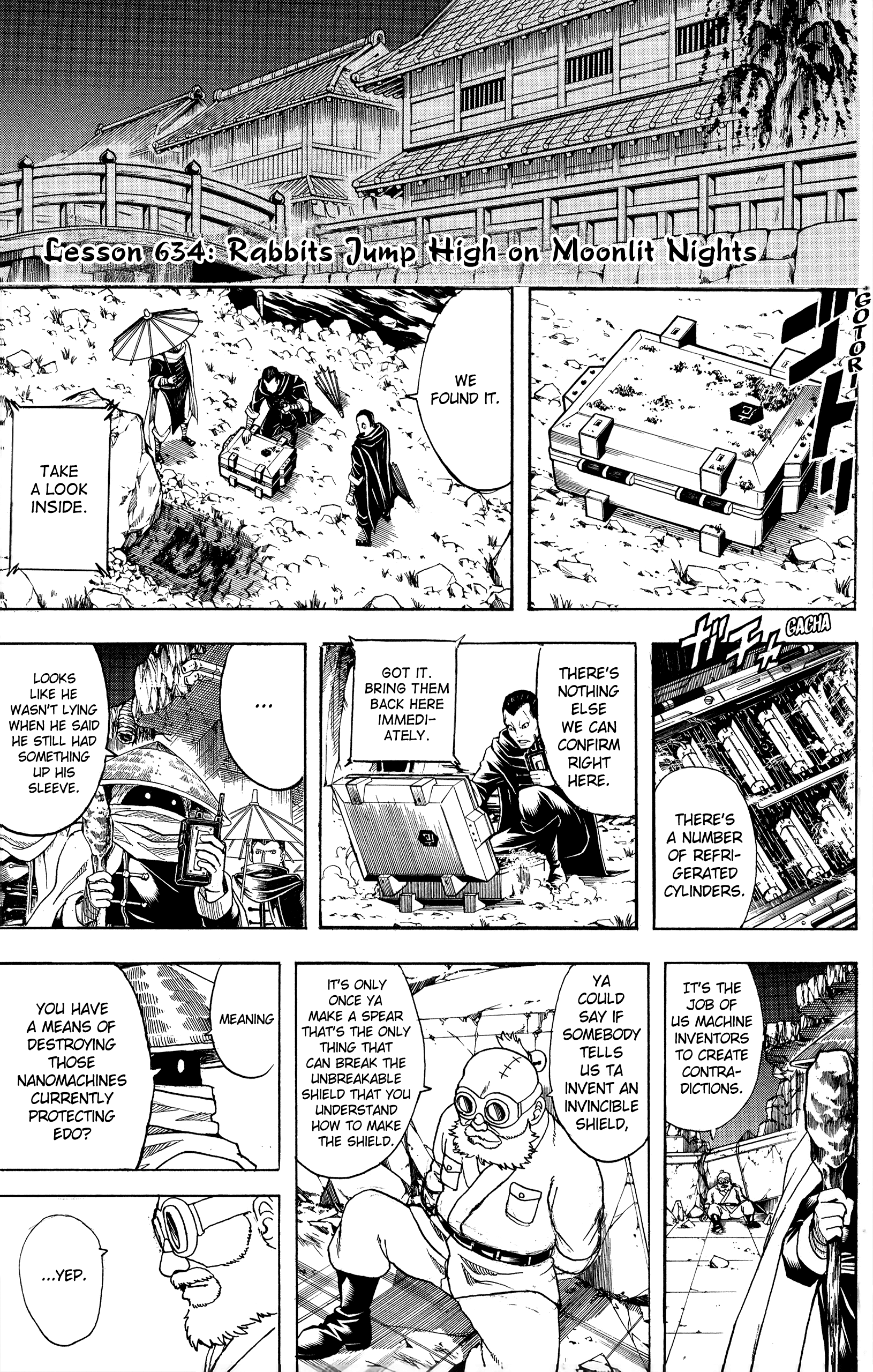Halaman dari Gintama Chapter 634