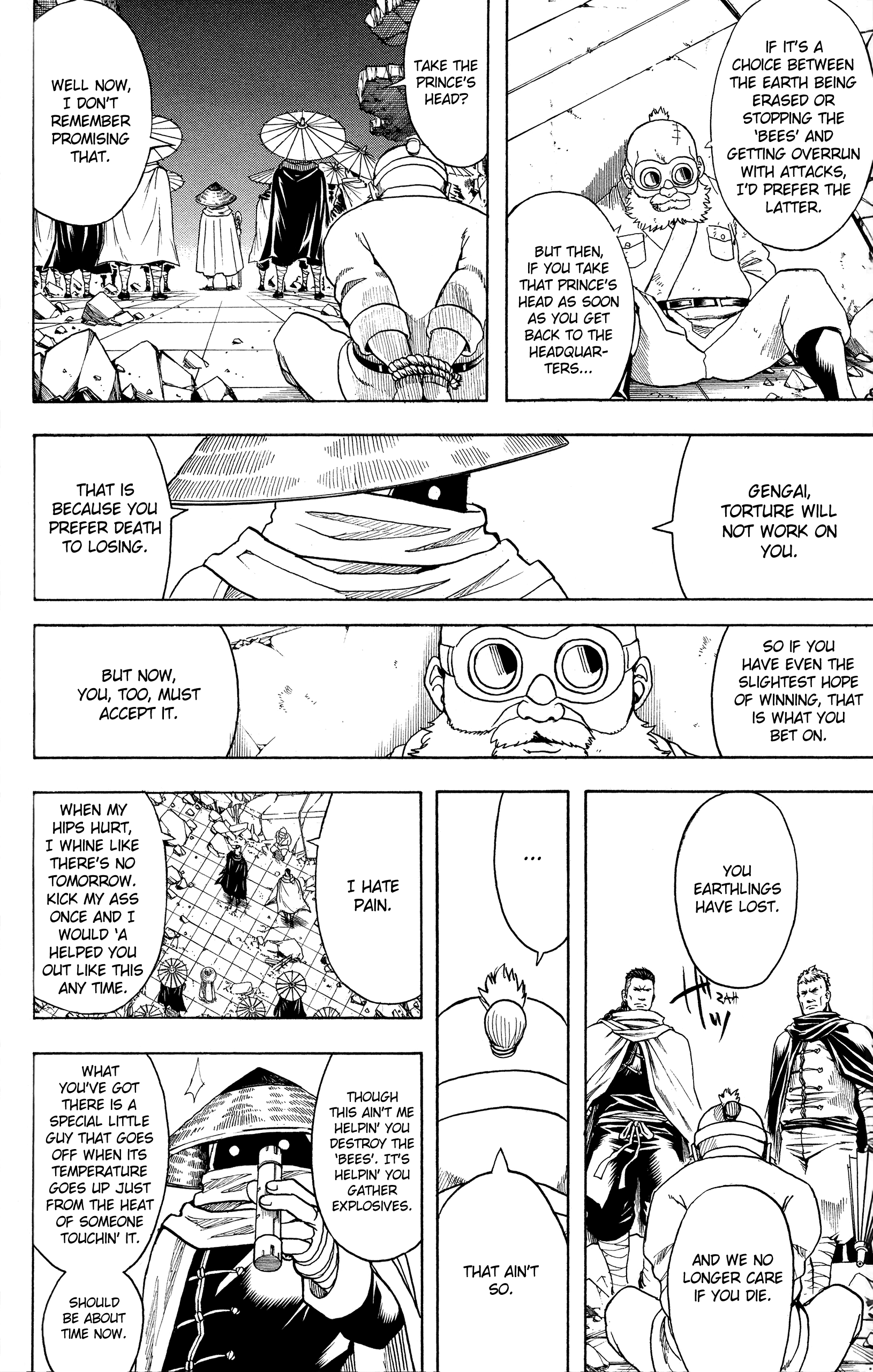 Halaman dari Gintama Chapter 634