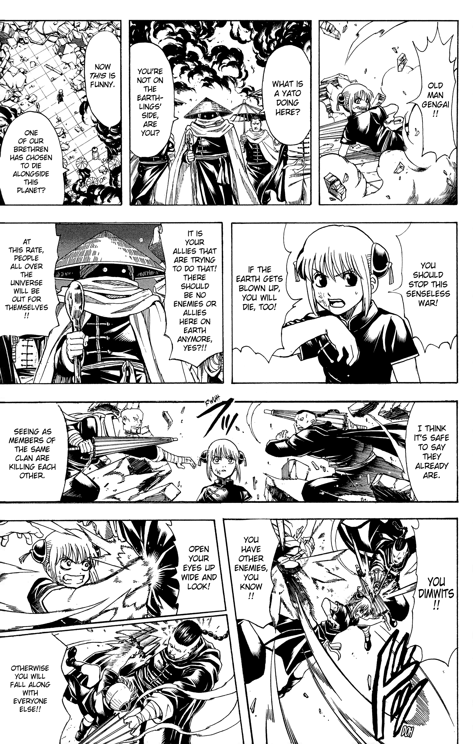 Halaman dari Gintama Chapter 634