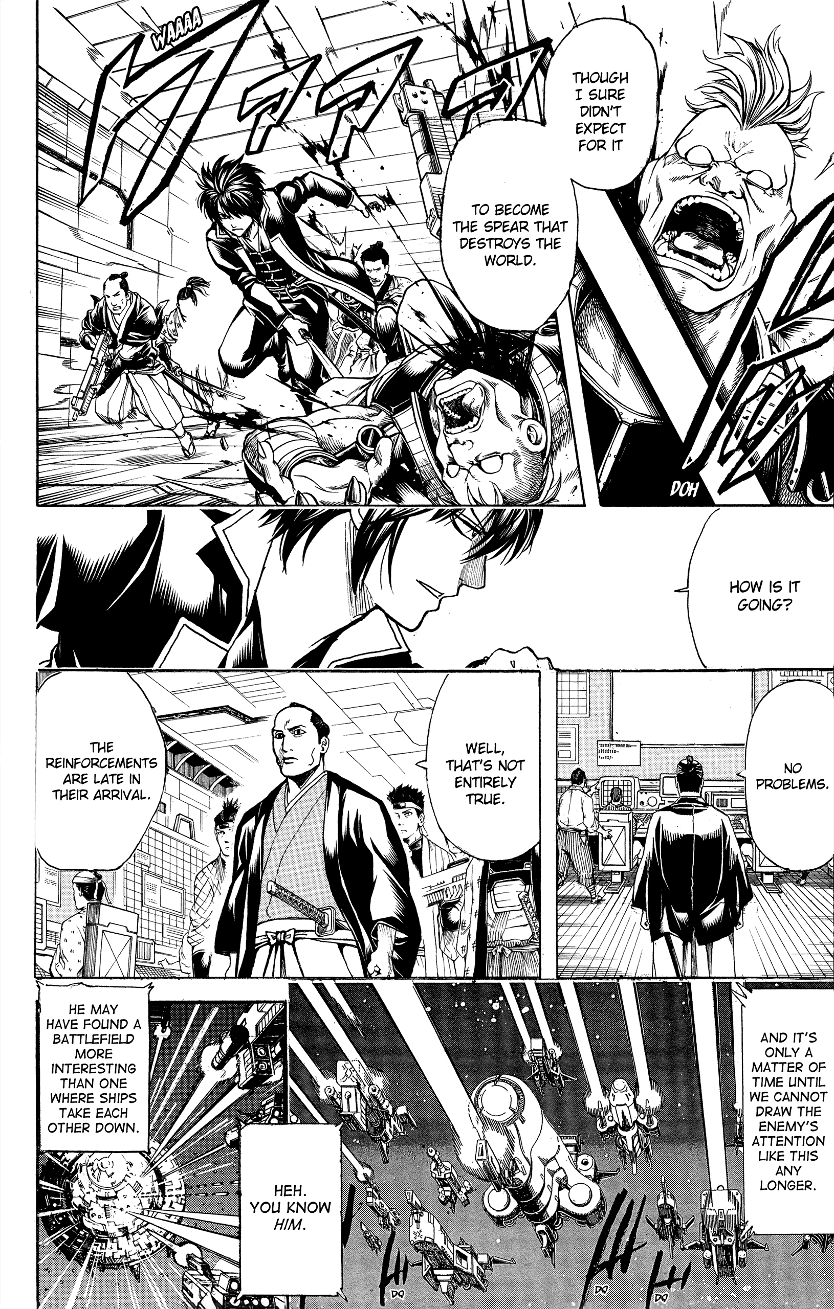 Halaman dari Gintama Chapter 634