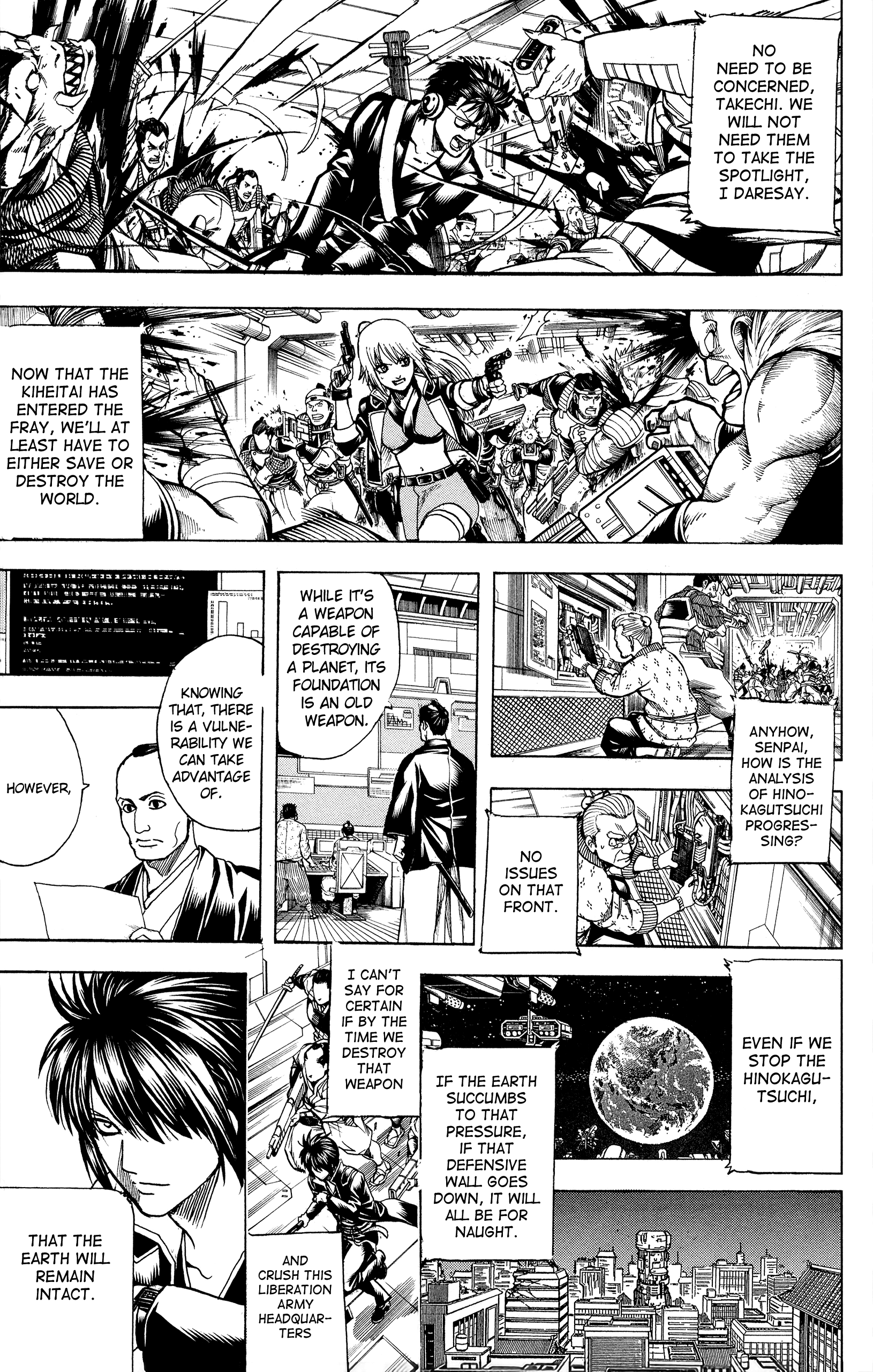 Halaman dari Gintama Chapter 634