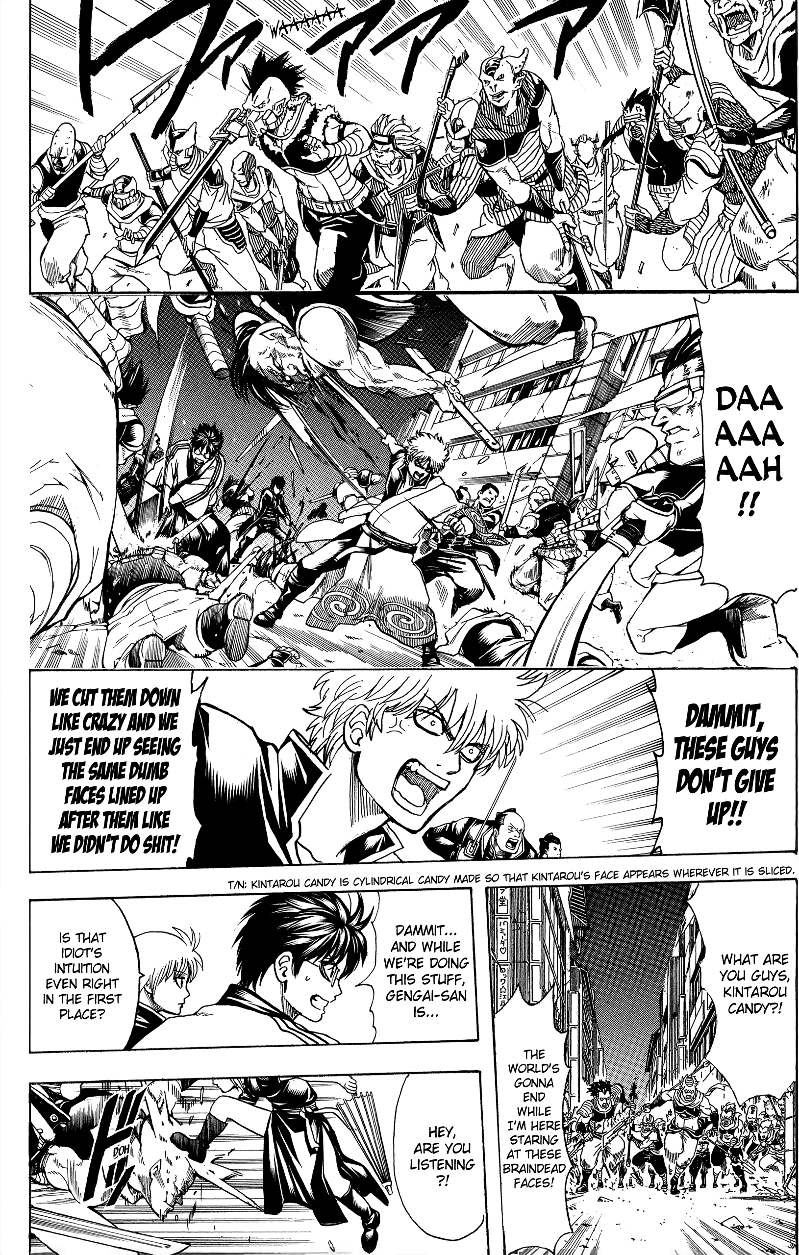 Halaman dari Gintama Chapter 634