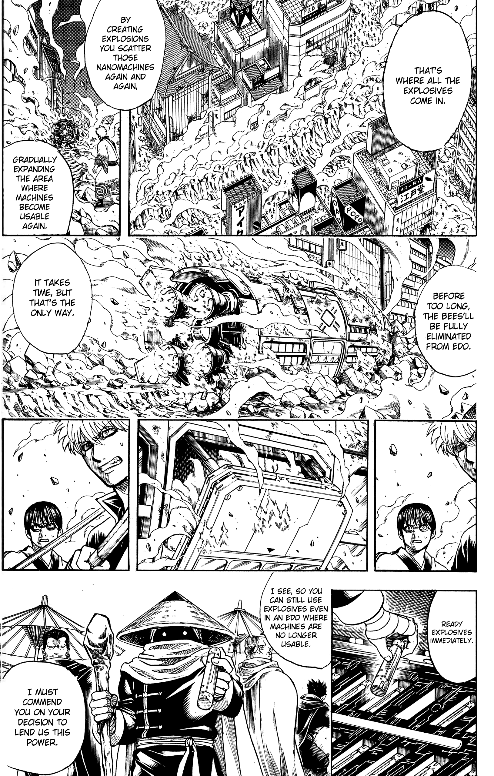 Halaman dari Gintama Chapter 634