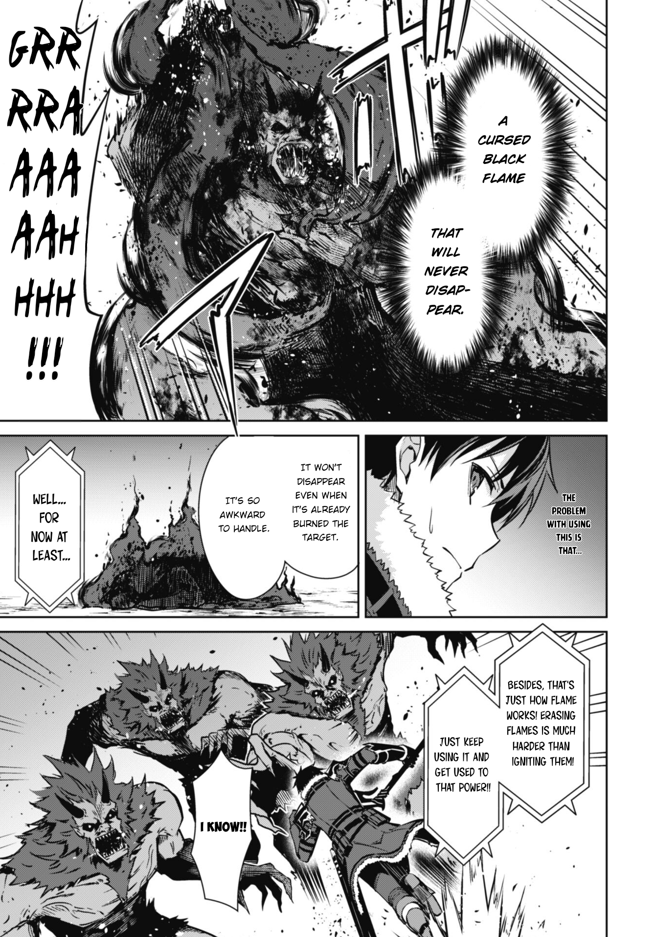 Halaman dari Boushoku no Berserk ~Ore dake Level to Iu Gainen wo Toppa suru~ Chapter 47