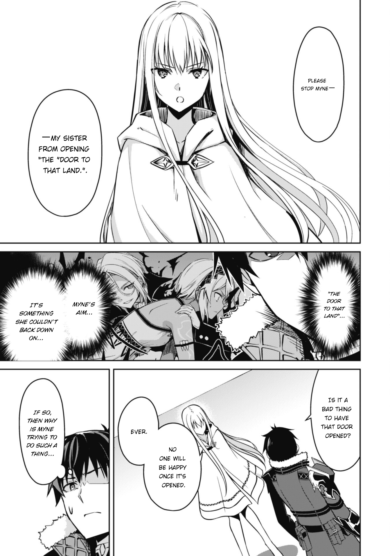 Halaman dari Boushoku no Berserk ~Ore dake Level to Iu Gainen wo Toppa suru~ Chapter 47