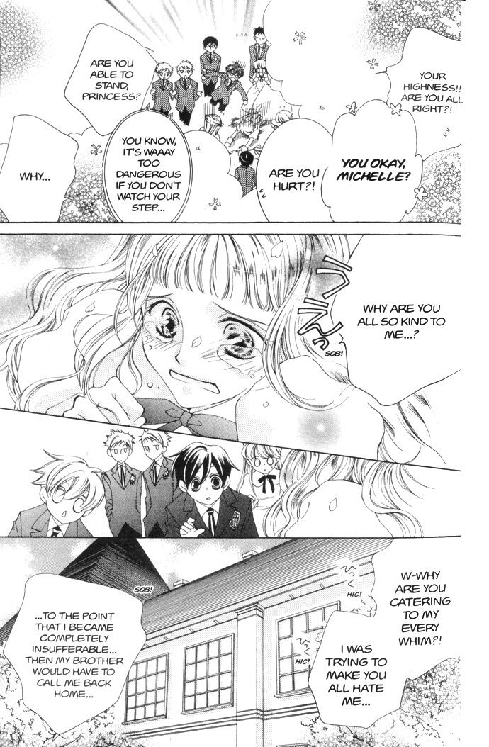 Halaman dari Ouran High School Host Club Chapter 39