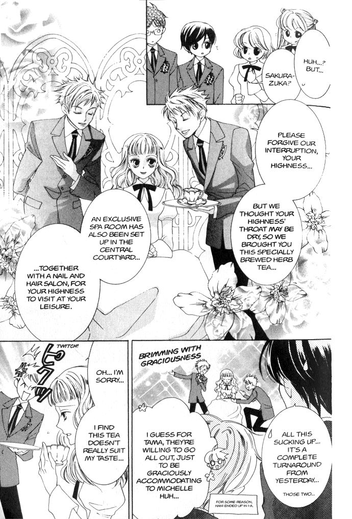 Halaman dari Ouran High School Host Club Chapter 39