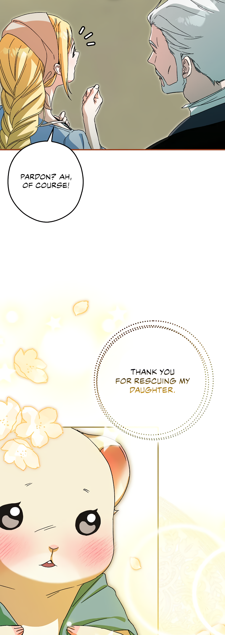 Halaman dari Cinderella's Pocket-Sized Protector Chapter 7