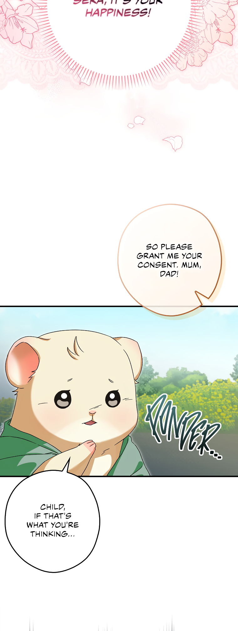 Halaman dari Cinderella's Pocket-Sized Protector Chapter 7