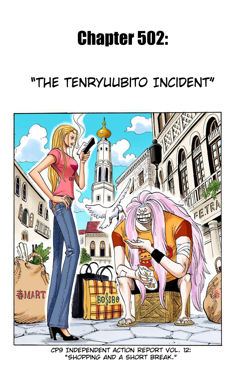 Halaman dari One Piece (Official Colored) Chapter 502
