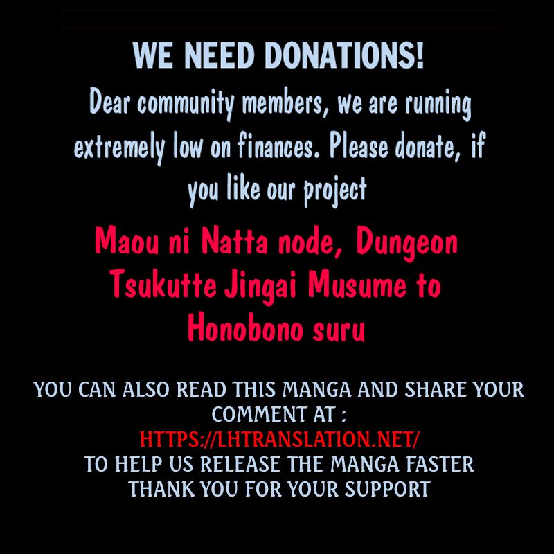 Halaman dari Maou ni Natta node, Dungeon Tsukutte Jingai Musume to Honobono Suru Chapter 34