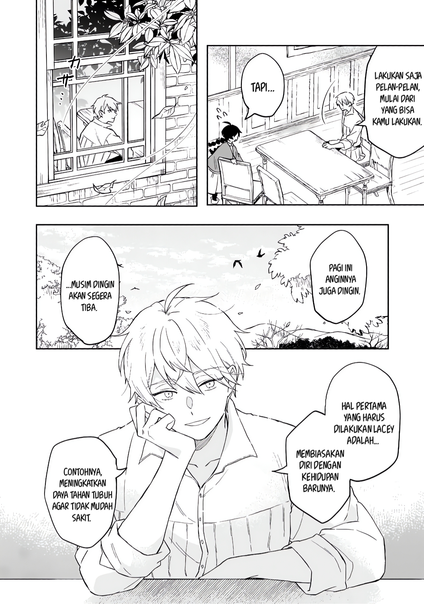 Akatsuki no Majo Lacey wa Jiyuu ni Ikitai: Maou Toubatsu wo Oeta node, Nonbiri Omise wo Hirakimasu Chapter 5 - halaman 8