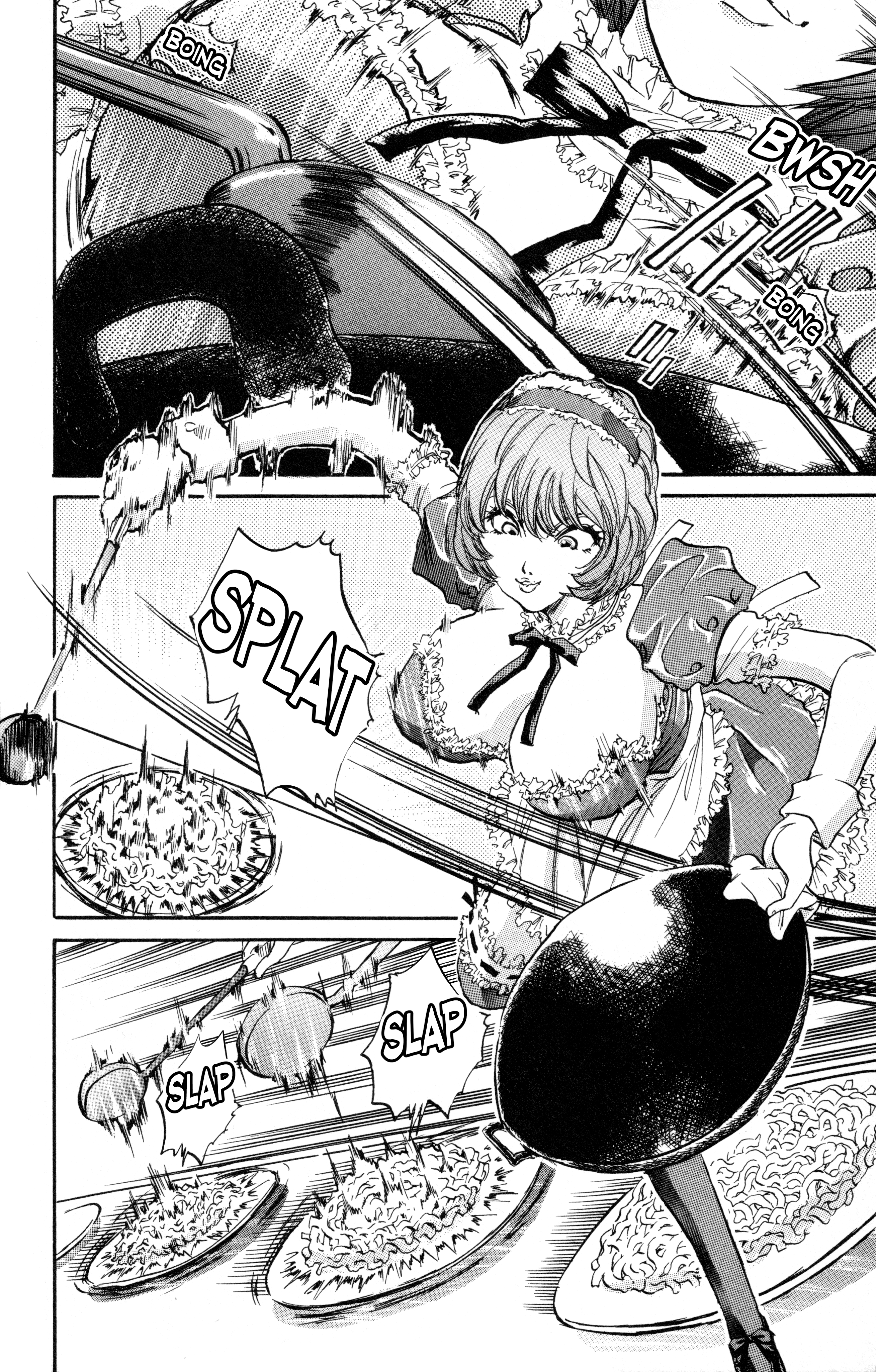 Halaman dari Tetsunabe no Jan! R: Choujou Sakusen Chapter 1