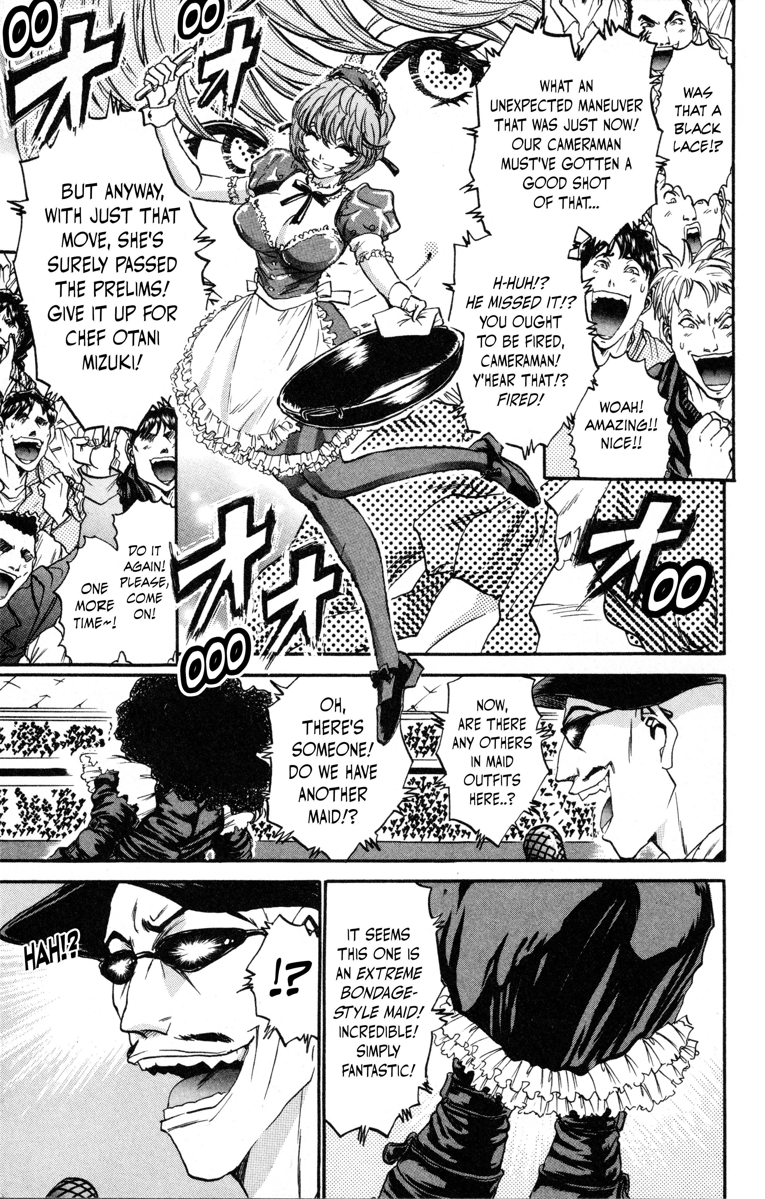 Halaman dari Tetsunabe no Jan! R: Choujou Sakusen Chapter 1