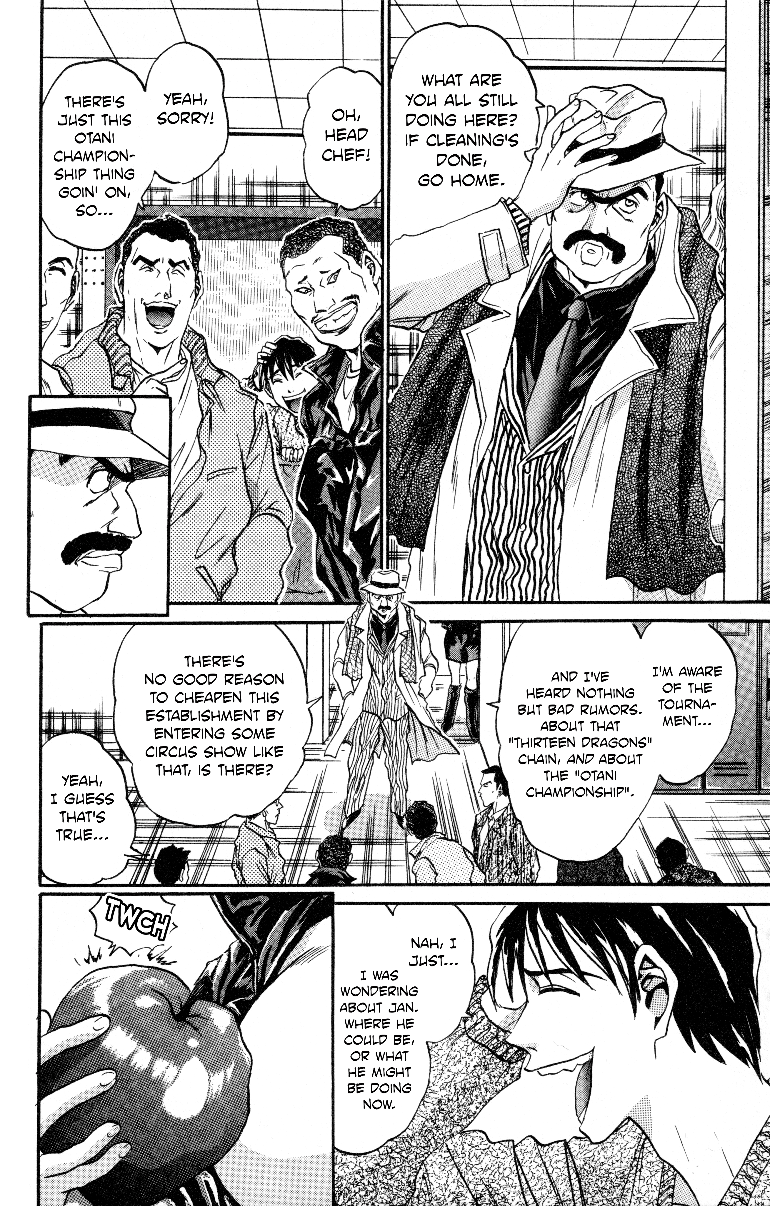 Halaman dari Tetsunabe no Jan! R: Choujou Sakusen Chapter 1