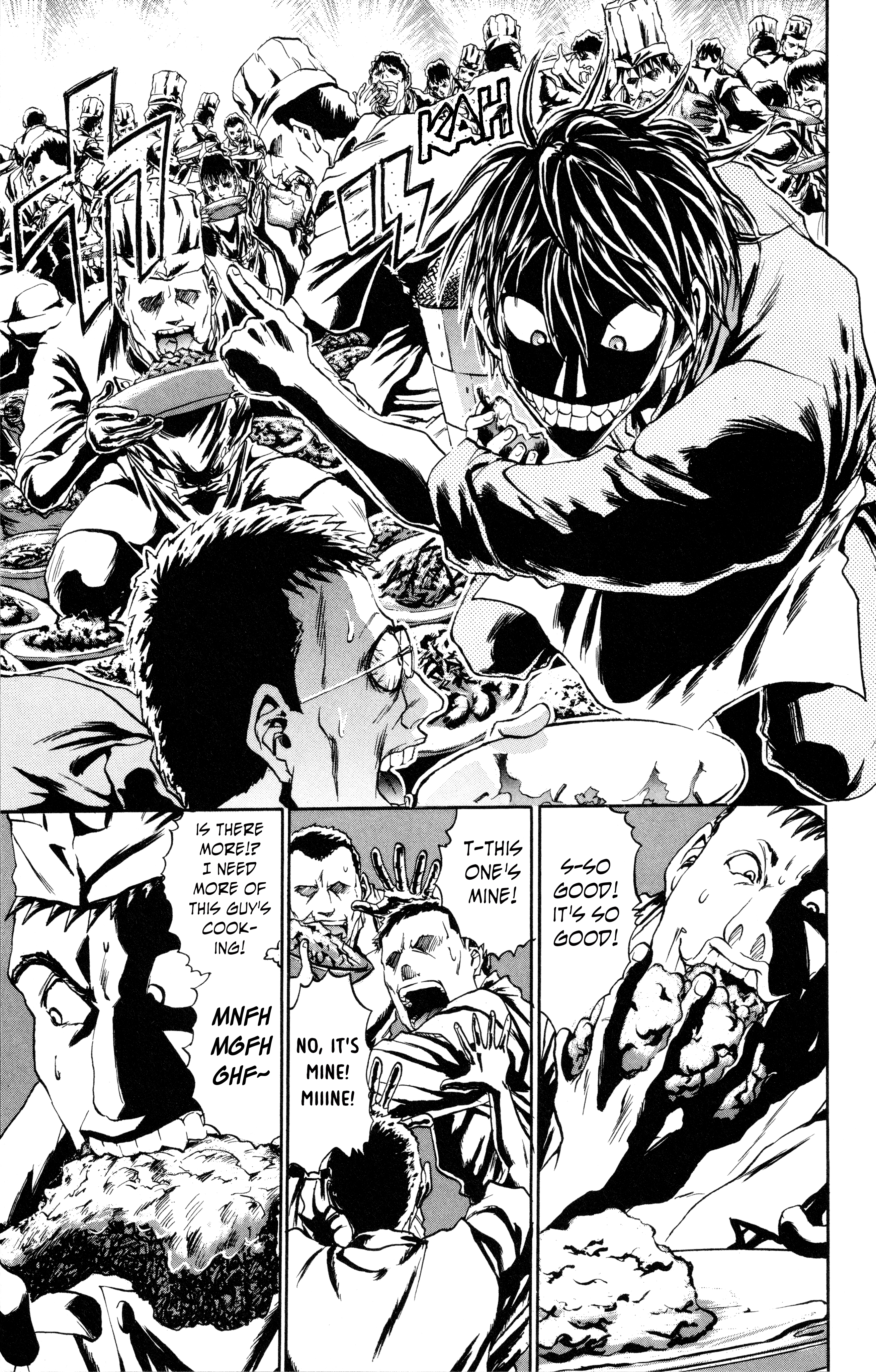 Halaman dari Tetsunabe no Jan! R: Choujou Sakusen Chapter 1