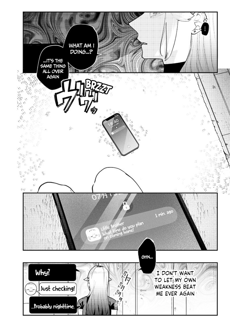Halaman dari Namaiki na Gal Ane wo Wakaraseru Hanashi Chapter 12