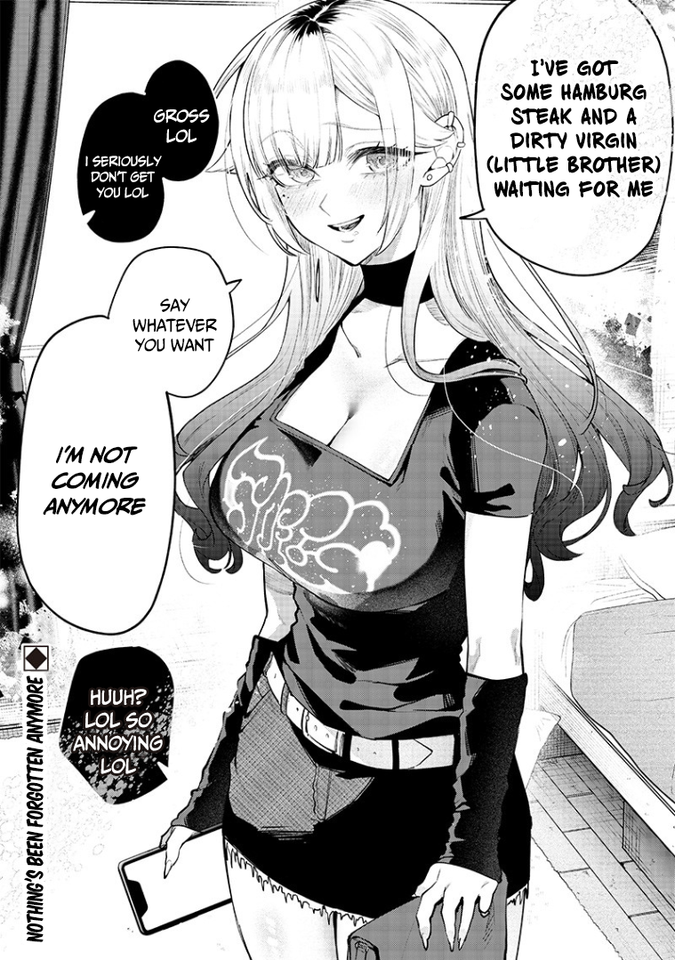 Halaman dari Namaiki na Gal Ane wo Wakaraseru Hanashi Chapter 12