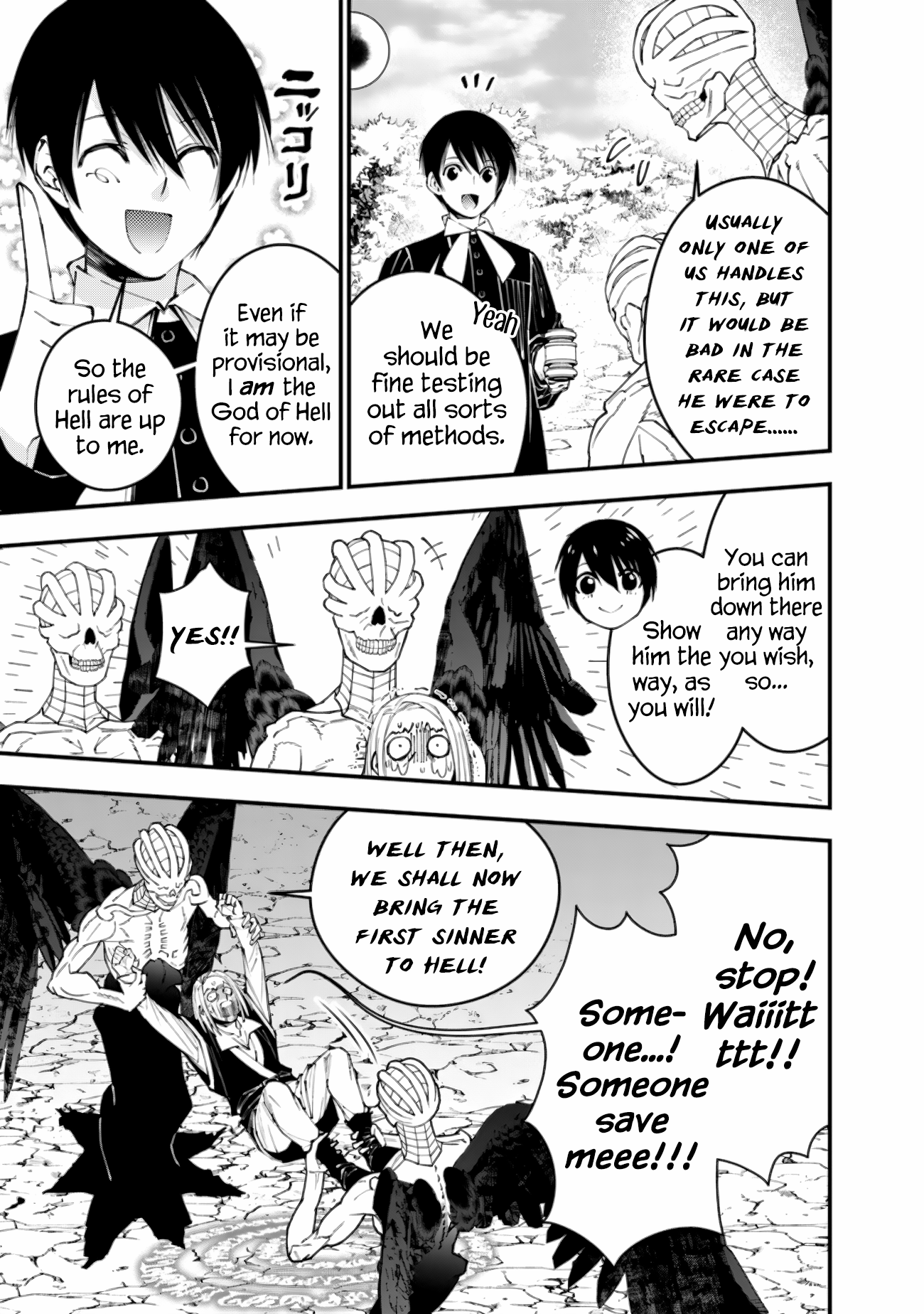 Halaman dari Fukushuu o Koinegau Saikyou Yuusha wa, Yami no Chikara de Senmetsu Musou Suru Chapter 91