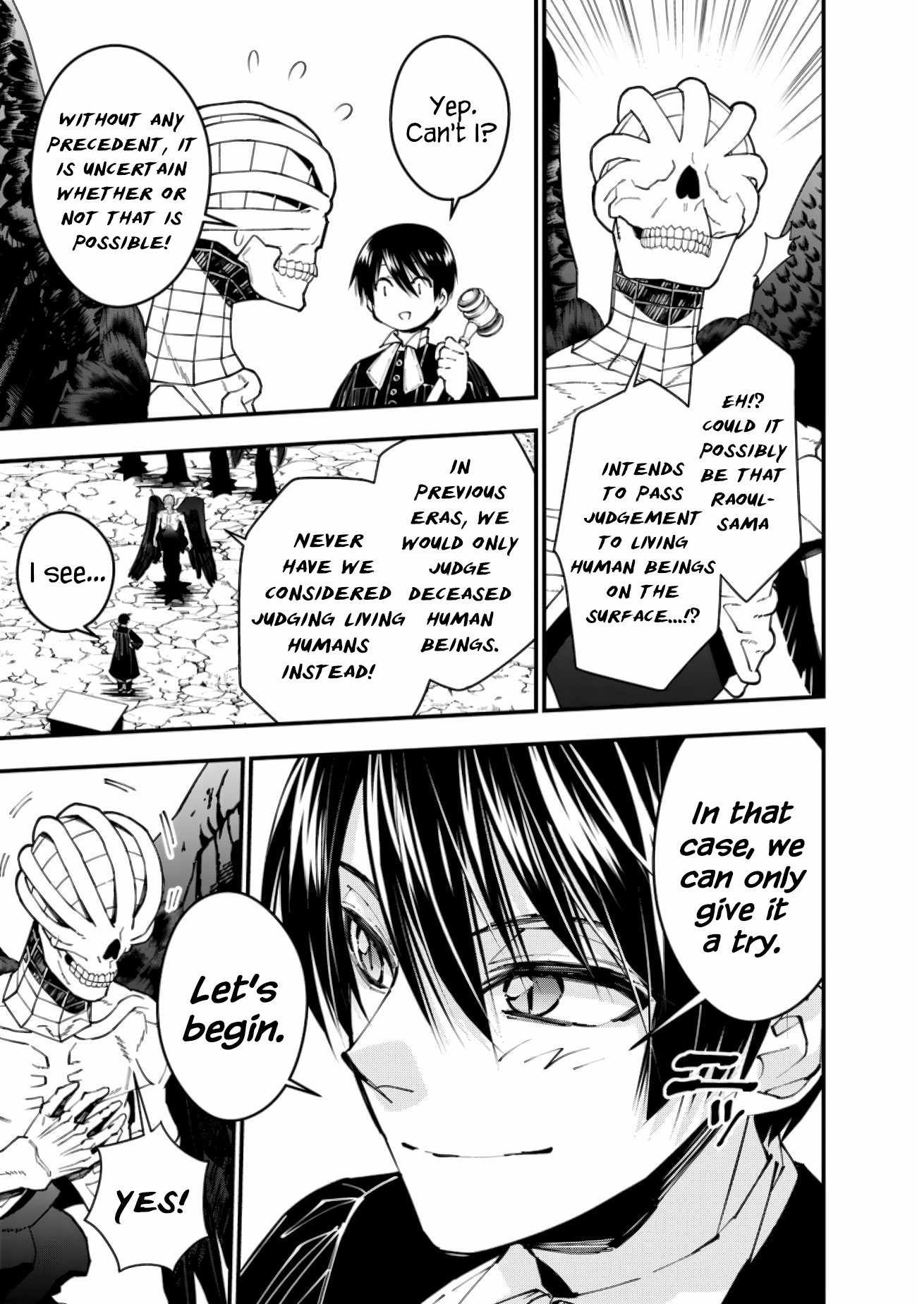 Halaman dari Fukushuu o Koinegau Saikyou Yuusha wa, Yami no Chikara de Senmetsu Musou Suru Chapter 91