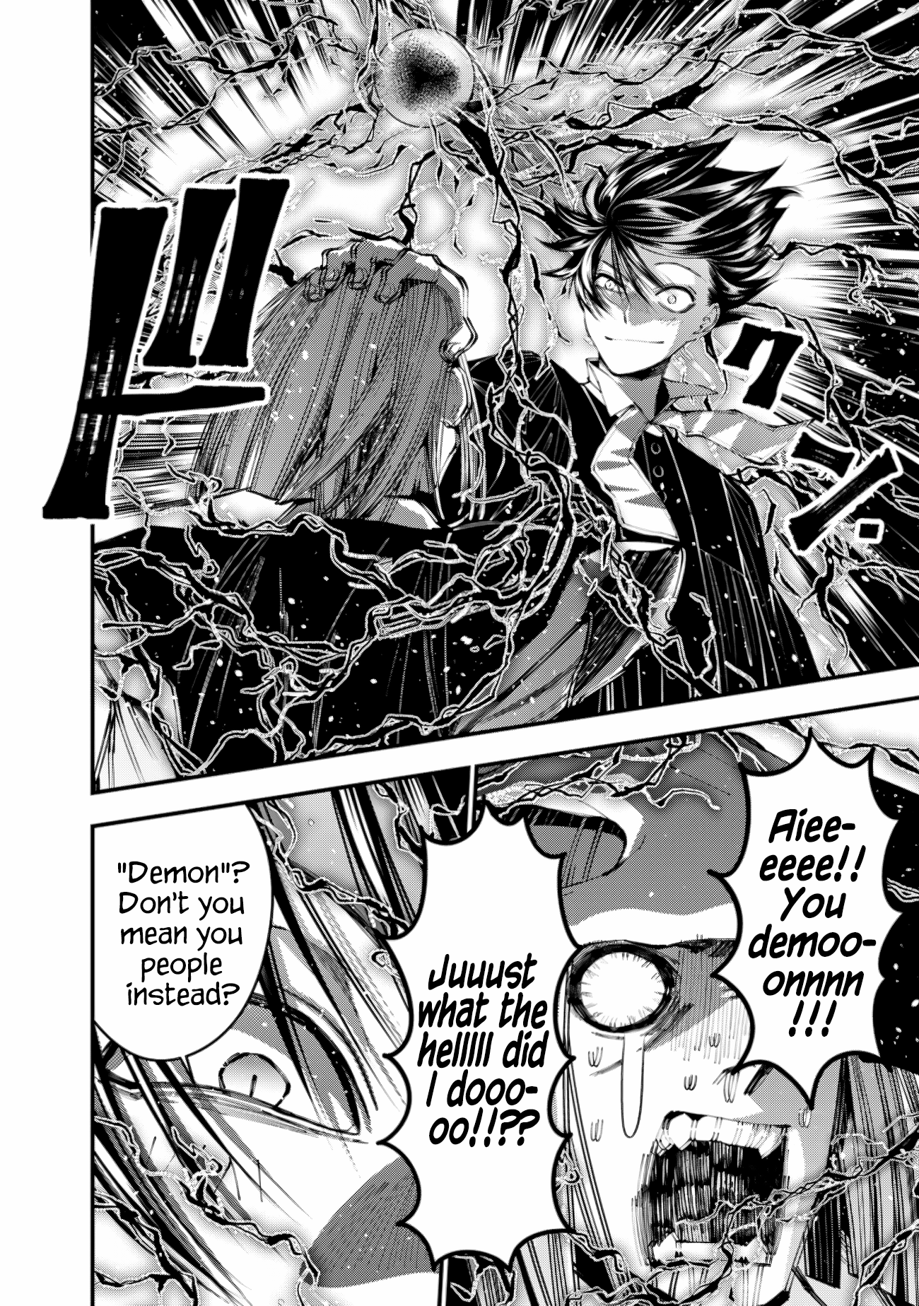 Halaman dari Fukushuu o Koinegau Saikyou Yuusha wa, Yami no Chikara de Senmetsu Musou Suru Chapter 91