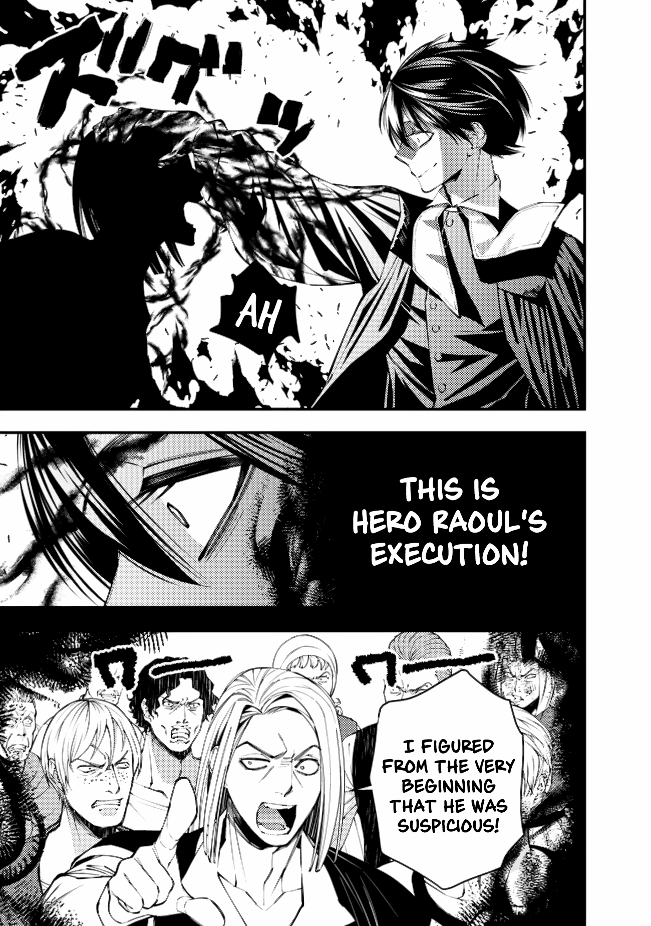 Halaman dari Fukushuu o Koinegau Saikyou Yuusha wa, Yami no Chikara de Senmetsu Musou Suru Chapter 91