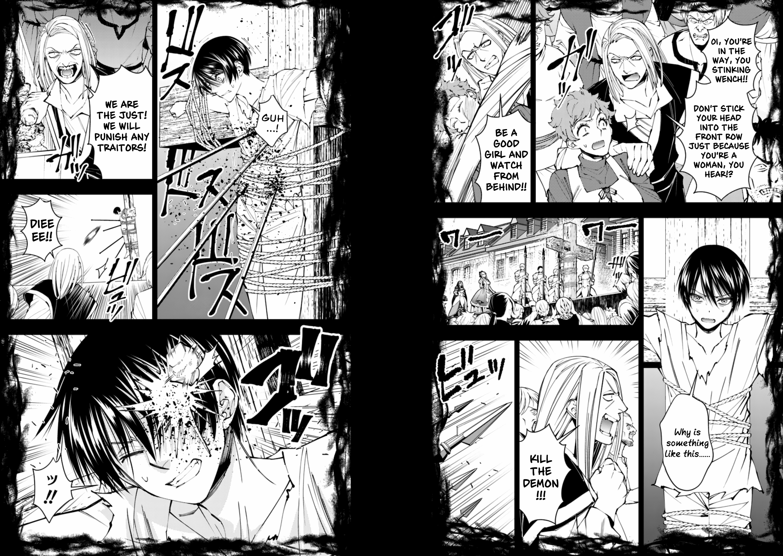 Halaman dari Fukushuu o Koinegau Saikyou Yuusha wa, Yami no Chikara de Senmetsu Musou Suru Chapter 91