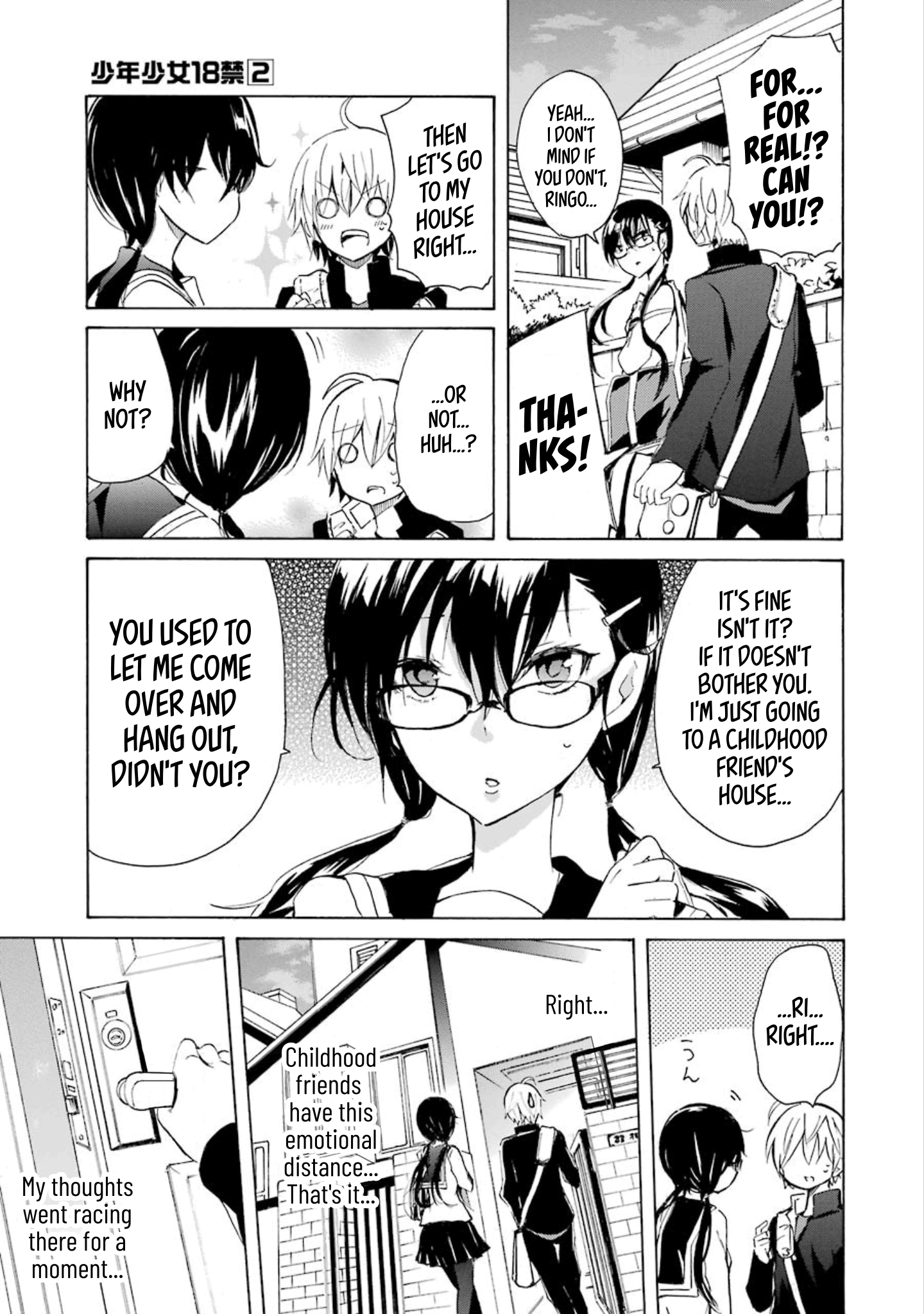 Halaman dari Shonen Shoujo 18 kin Chapter 10