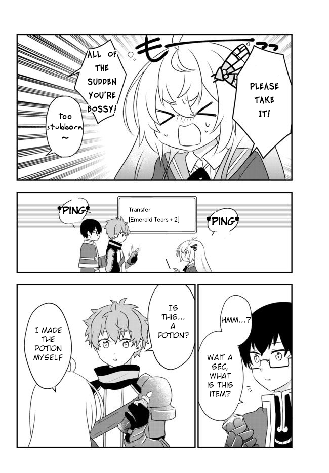 Halaman dari Bishoujo ni Natta kedo, Netoge Haijin Yattemasu. Chapter 8.1