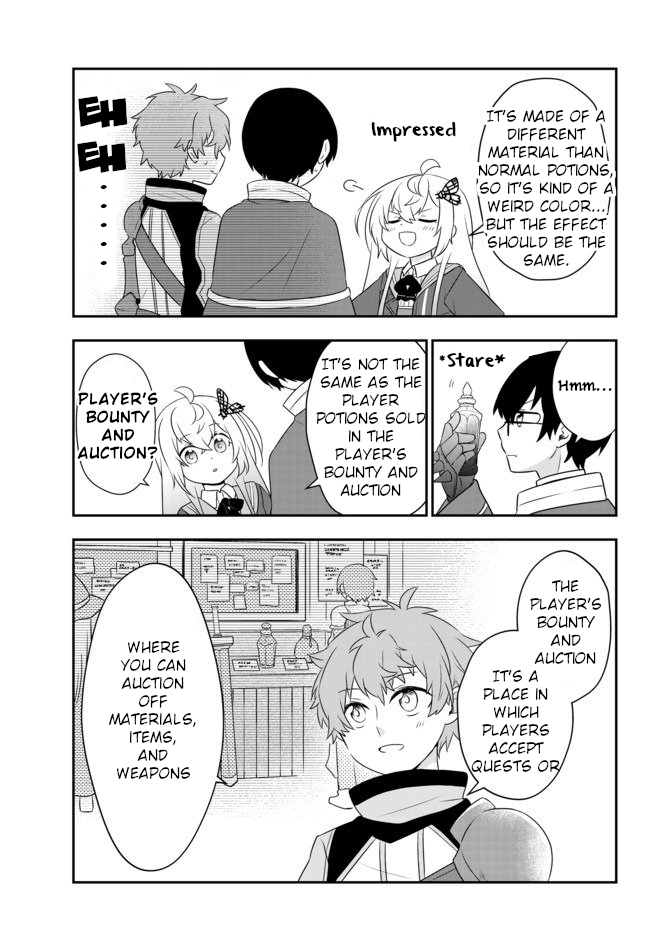 Halaman dari Bishoujo ni Natta kedo, Netoge Haijin Yattemasu. Chapter 8.1