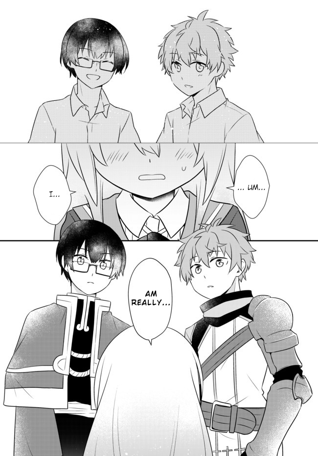 Halaman dari Bishoujo ni Natta kedo, Netoge Haijin Yattemasu. Chapter 8.1
