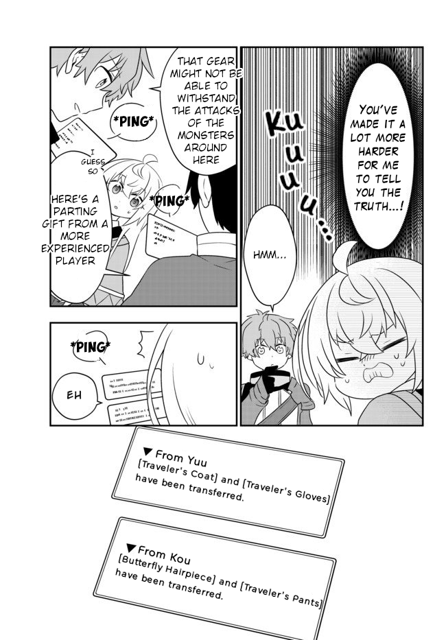 Halaman dari Bishoujo ni Natta kedo, Netoge Haijin Yattemasu. Chapter 8.1