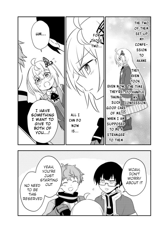 Halaman dari Bishoujo ni Natta kedo, Netoge Haijin Yattemasu. Chapter 8.1