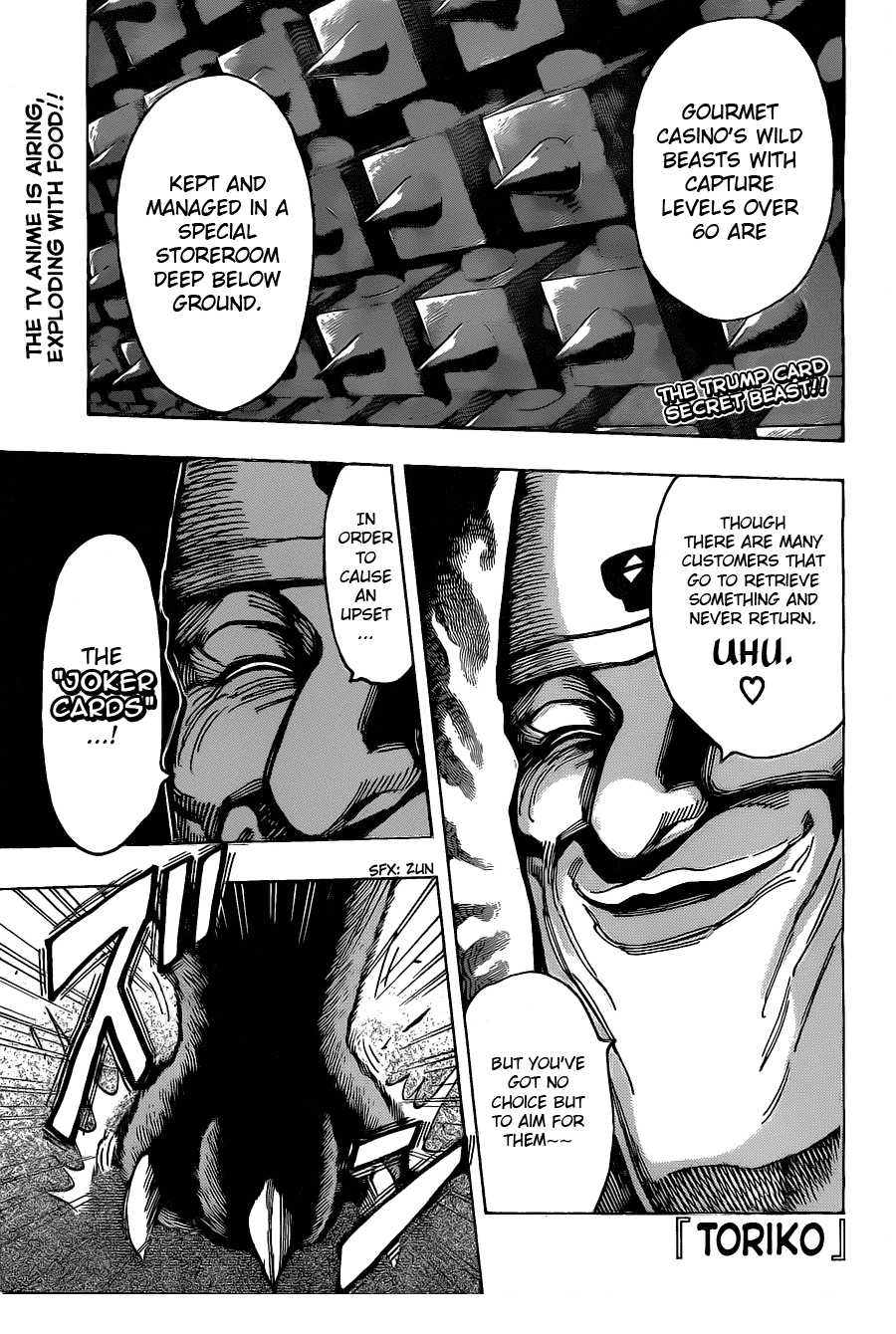 Halaman dari TORIKO Chapter 167