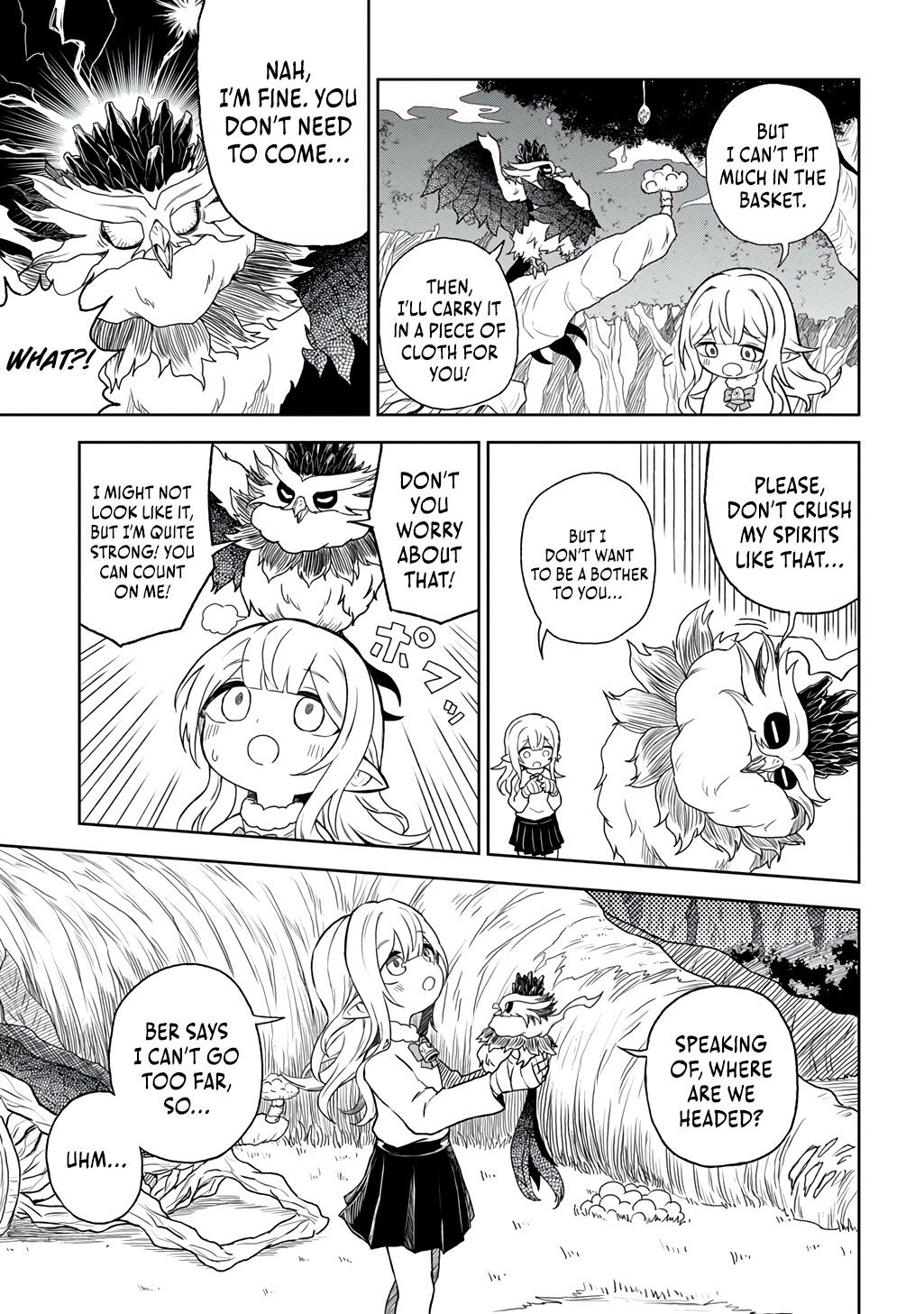 Halaman dari Mamono no Mori no Shojo Nova Chapter 2