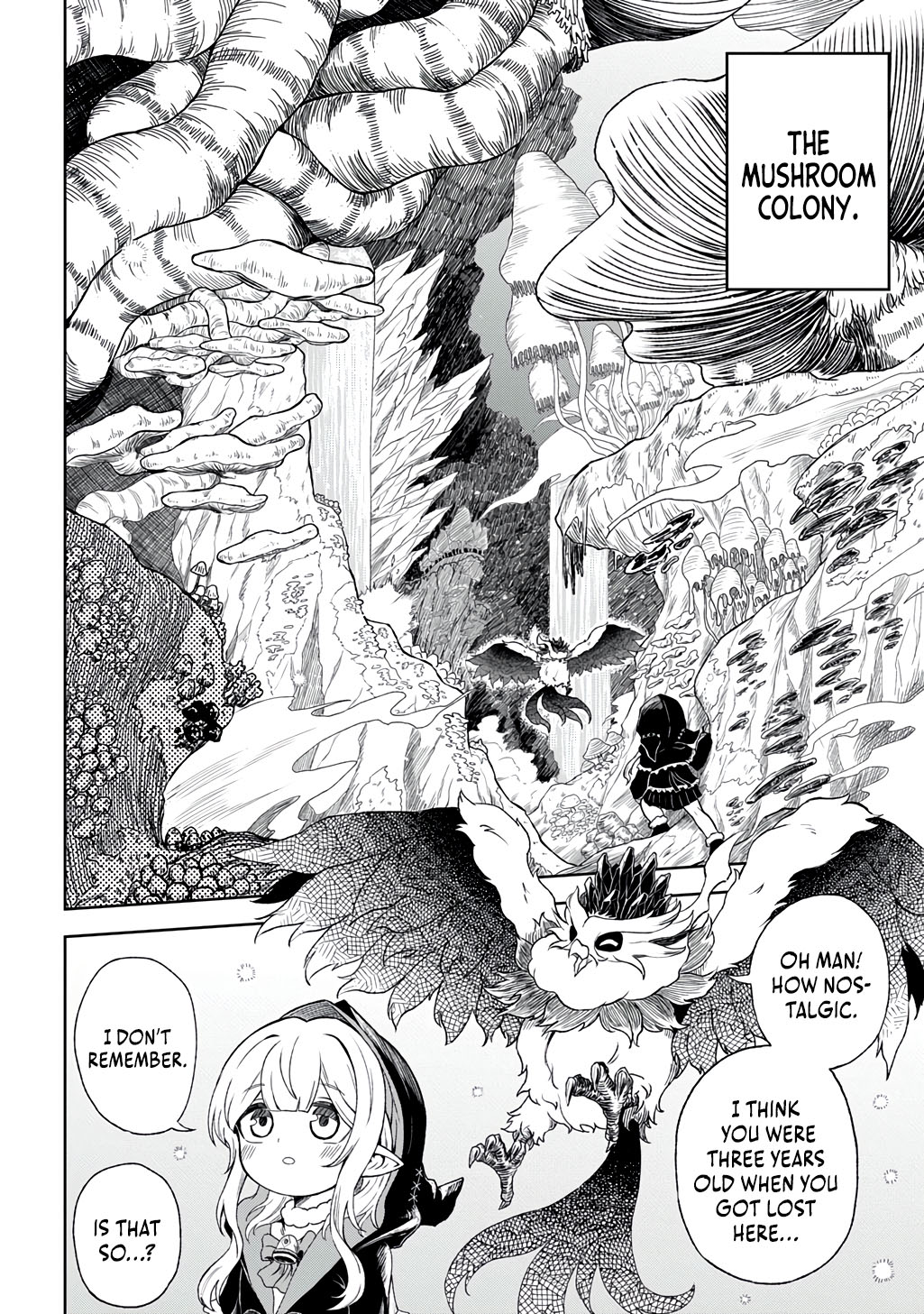 Halaman dari Mamono no Mori no Shojo Nova Chapter 2