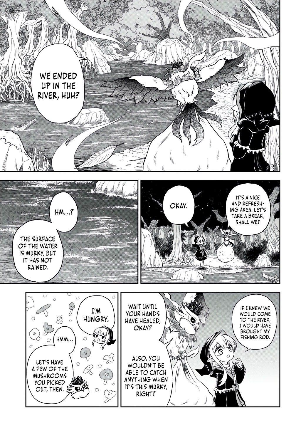 Halaman dari Mamono no Mori no Shojo Nova Chapter 2