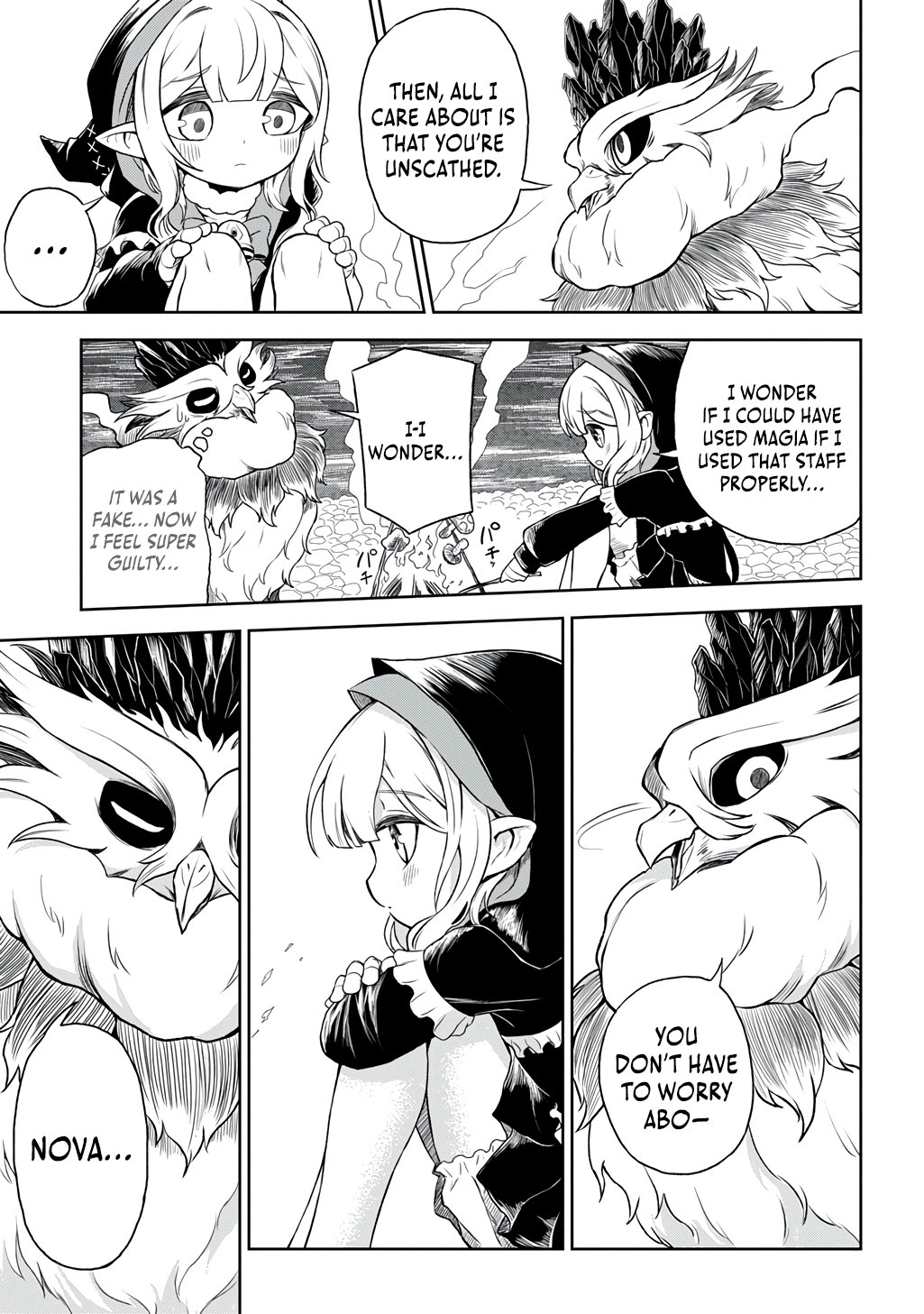 Halaman dari Mamono no Mori no Shojo Nova Chapter 2