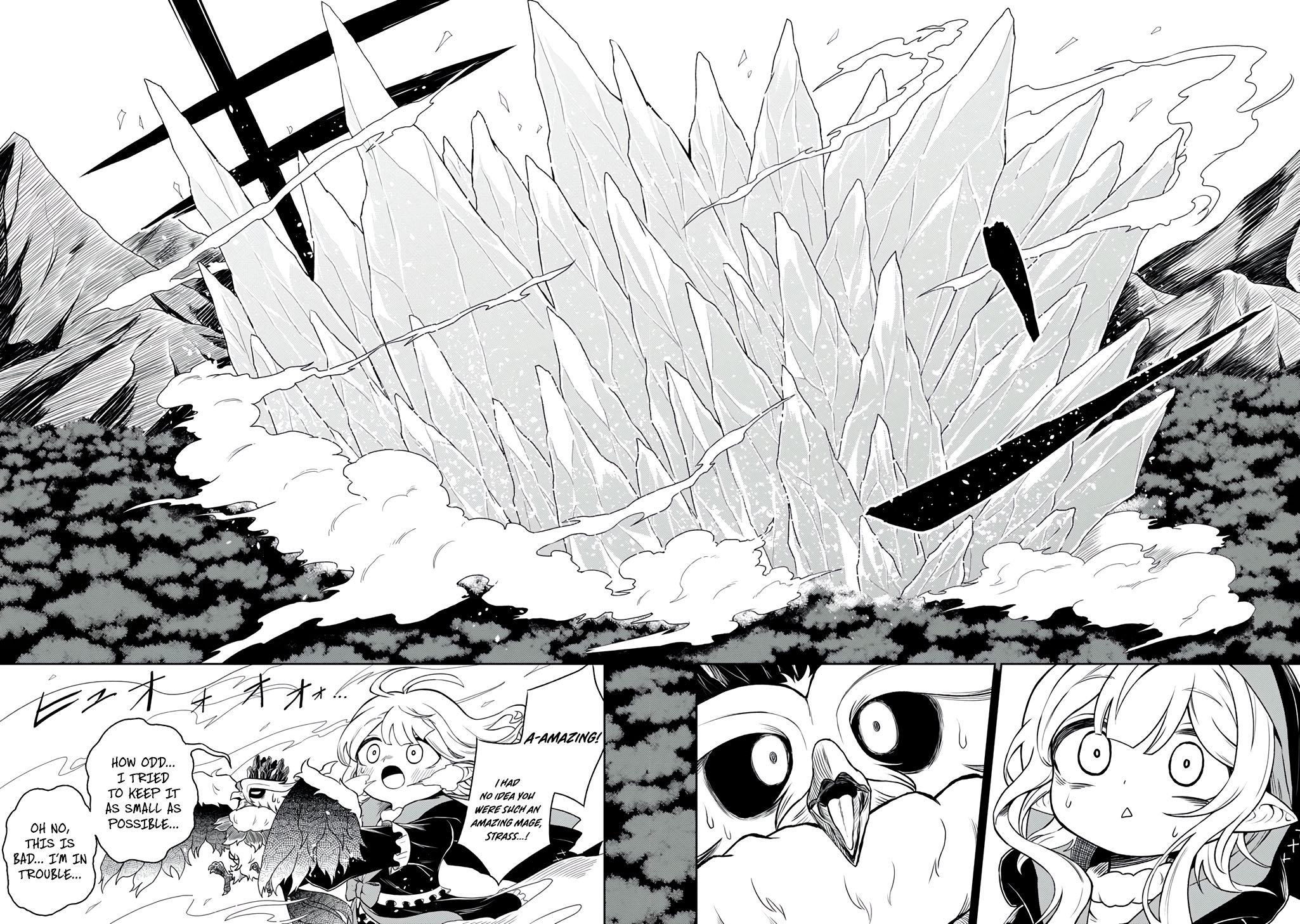 Halaman dari Mamono no Mori no Shojo Nova Chapter 2